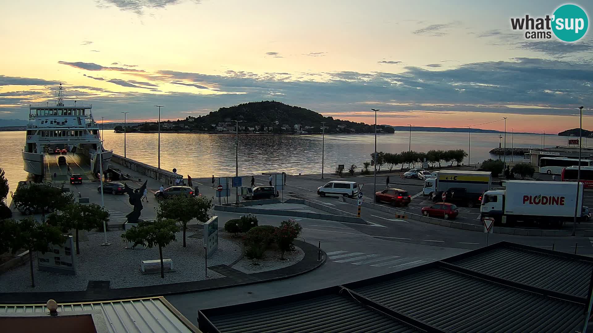 Webcam Ugljan – Preko Ferry to Zadar