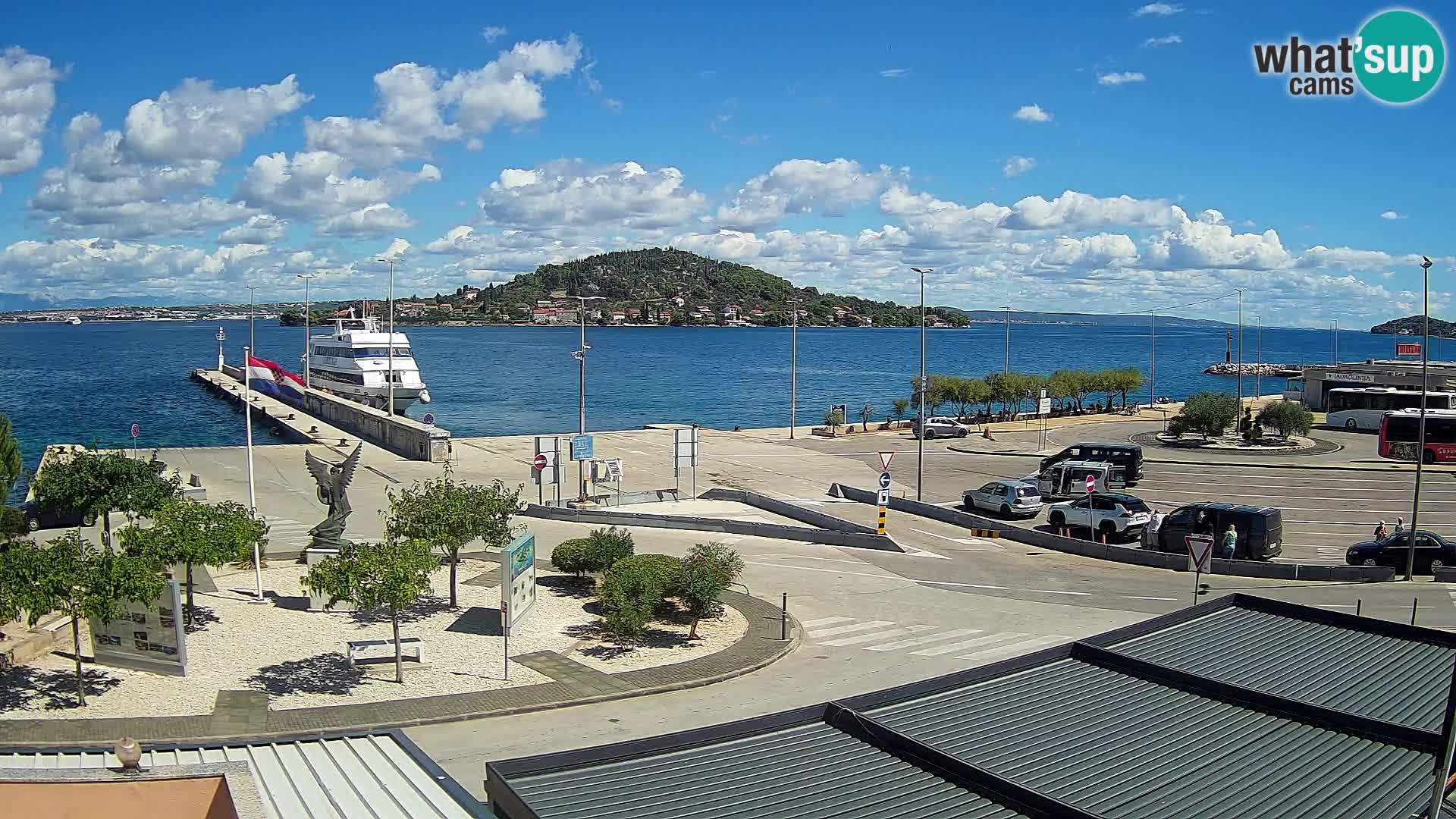 Webcam Ugljan – Preko Ferry to Zadar