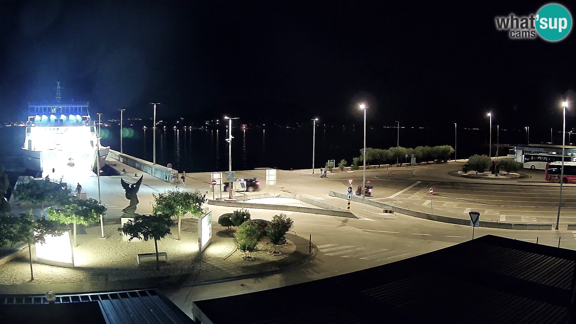 Webcam Ugljan – Preko Ferry to Zadar