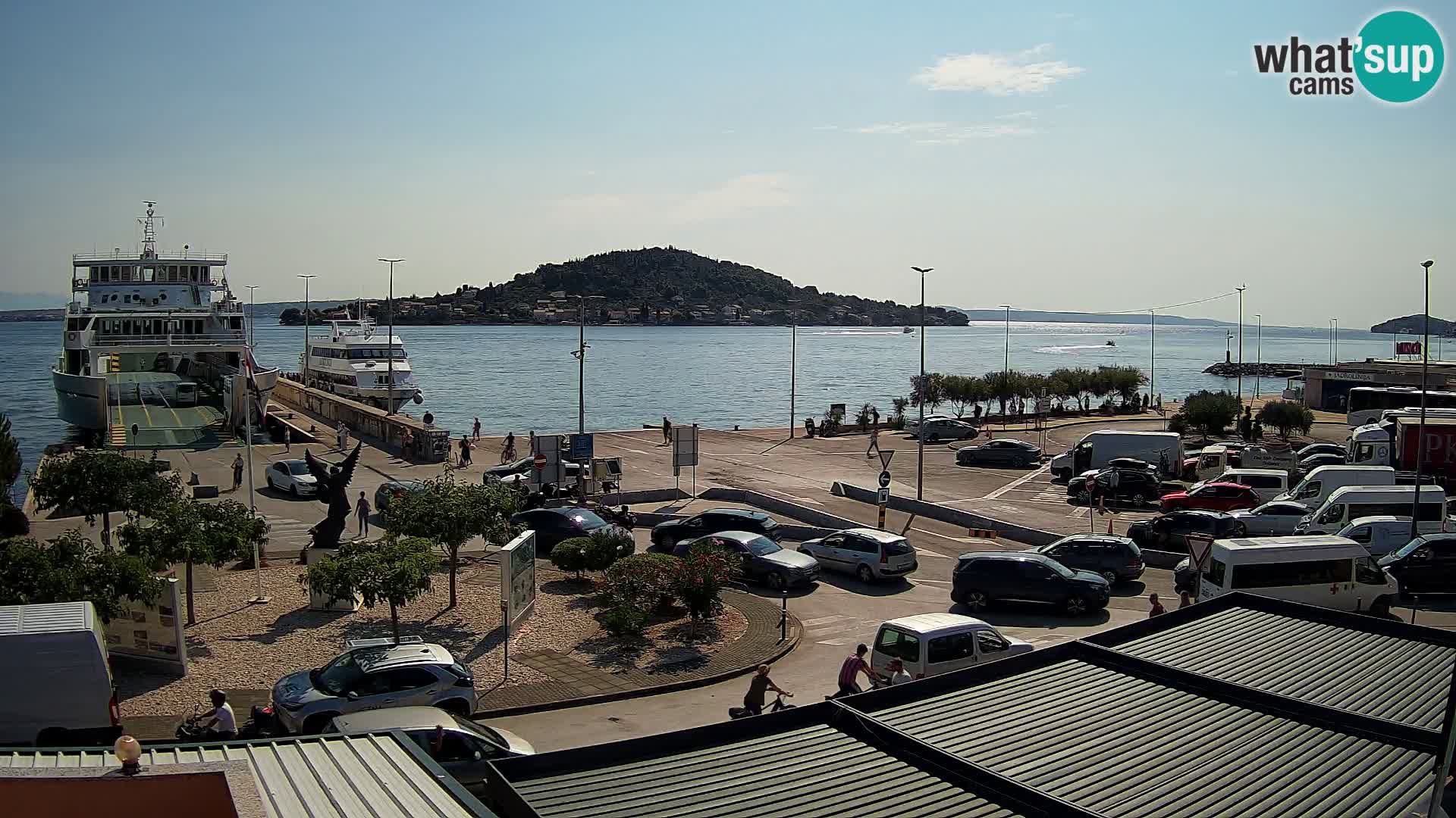 Web cam UGLJAN – Ferry de Preko à Zadar