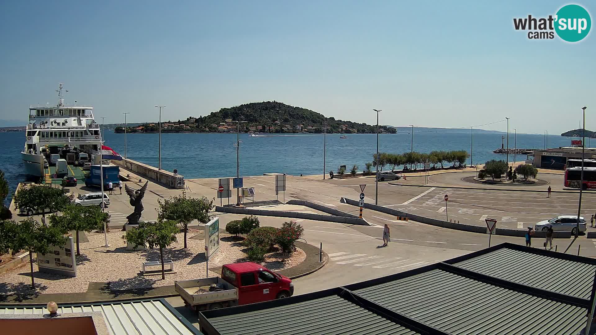 Cámara web UGLJAN – Transportar de Preko a Zadar