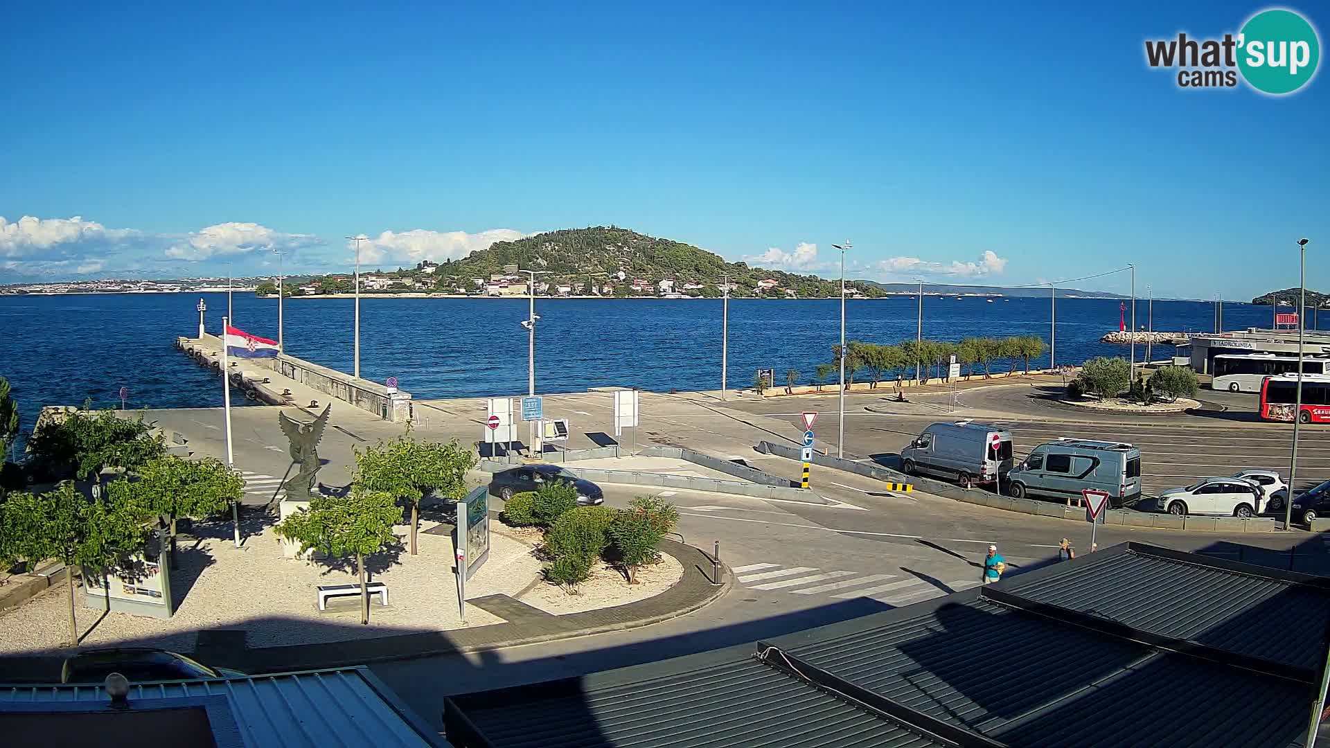 UGLJAN Webcam – Preko-Fähre nach Zadar