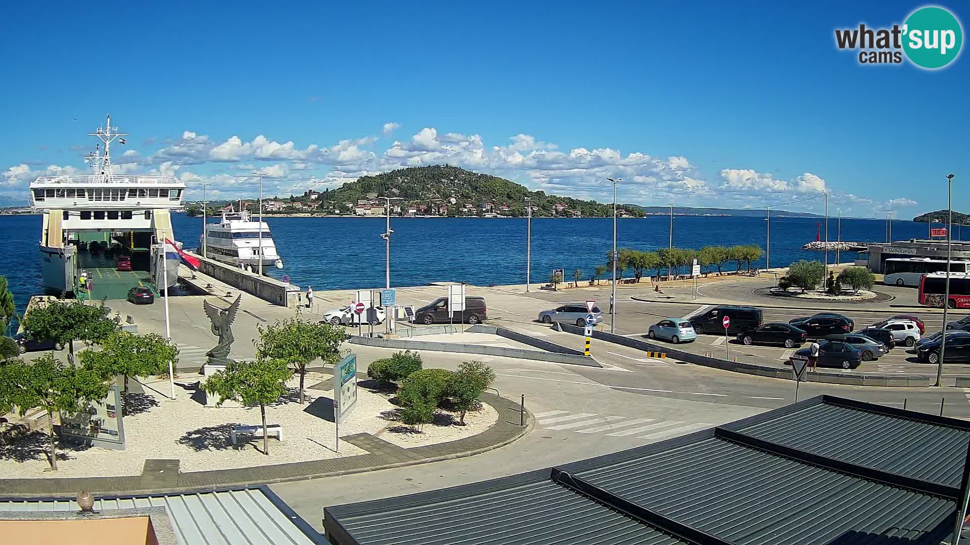 UGLJAN Webcam – Preko-Fähre nach Zadar