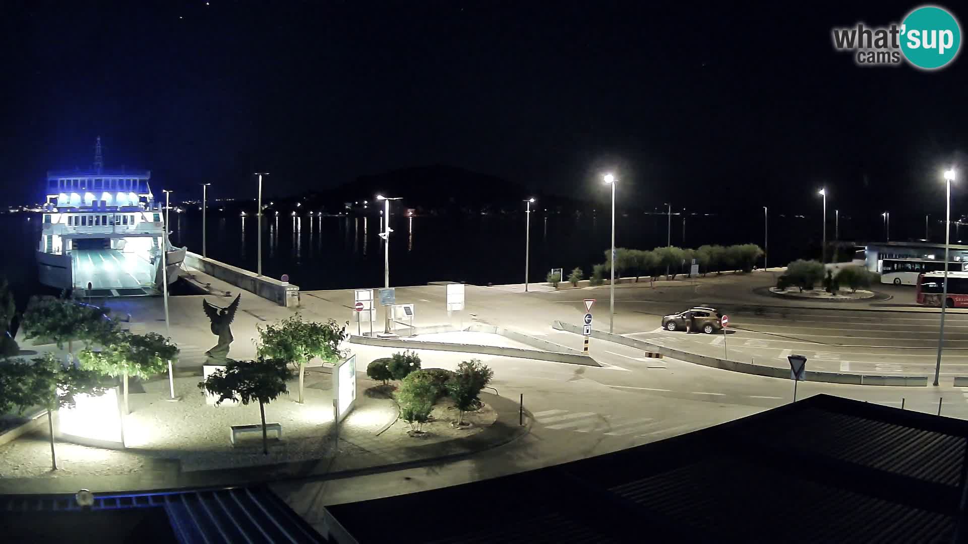 Webcam Ugljan – Preko Ferry to Zadar