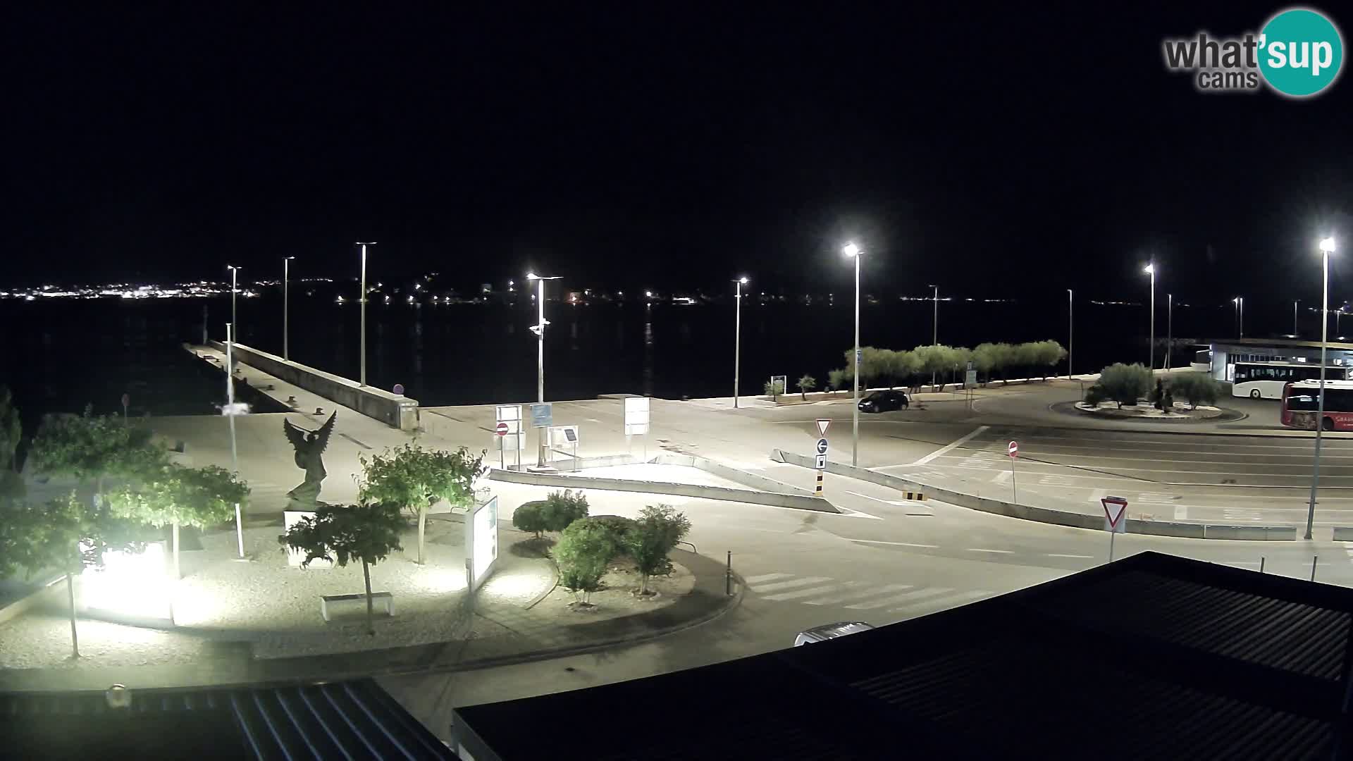 Spletna kamera Ugljan – trajekt Preko – Zadar