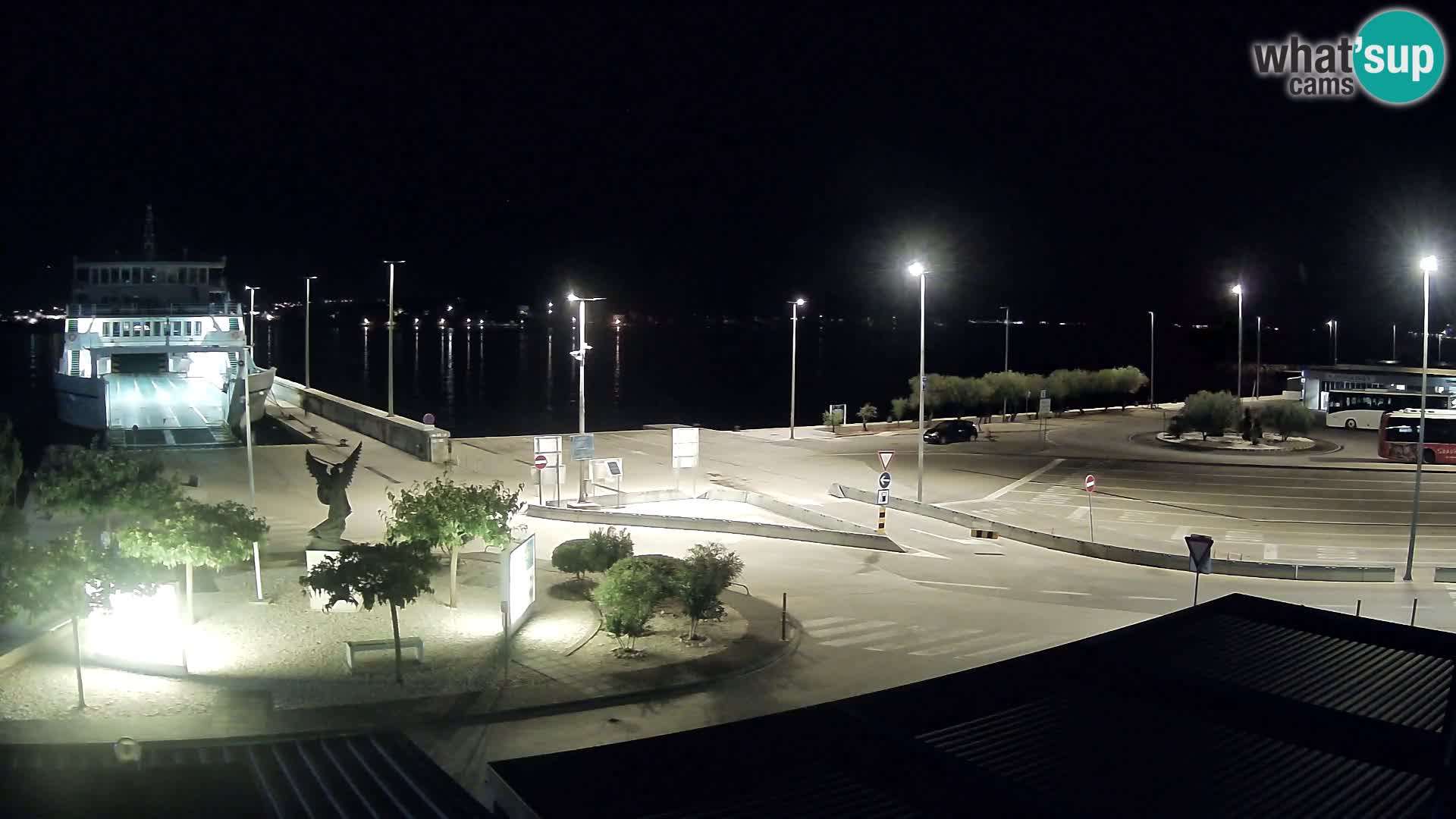 Web kamera Ugljan – Preko trajekt za Zadar