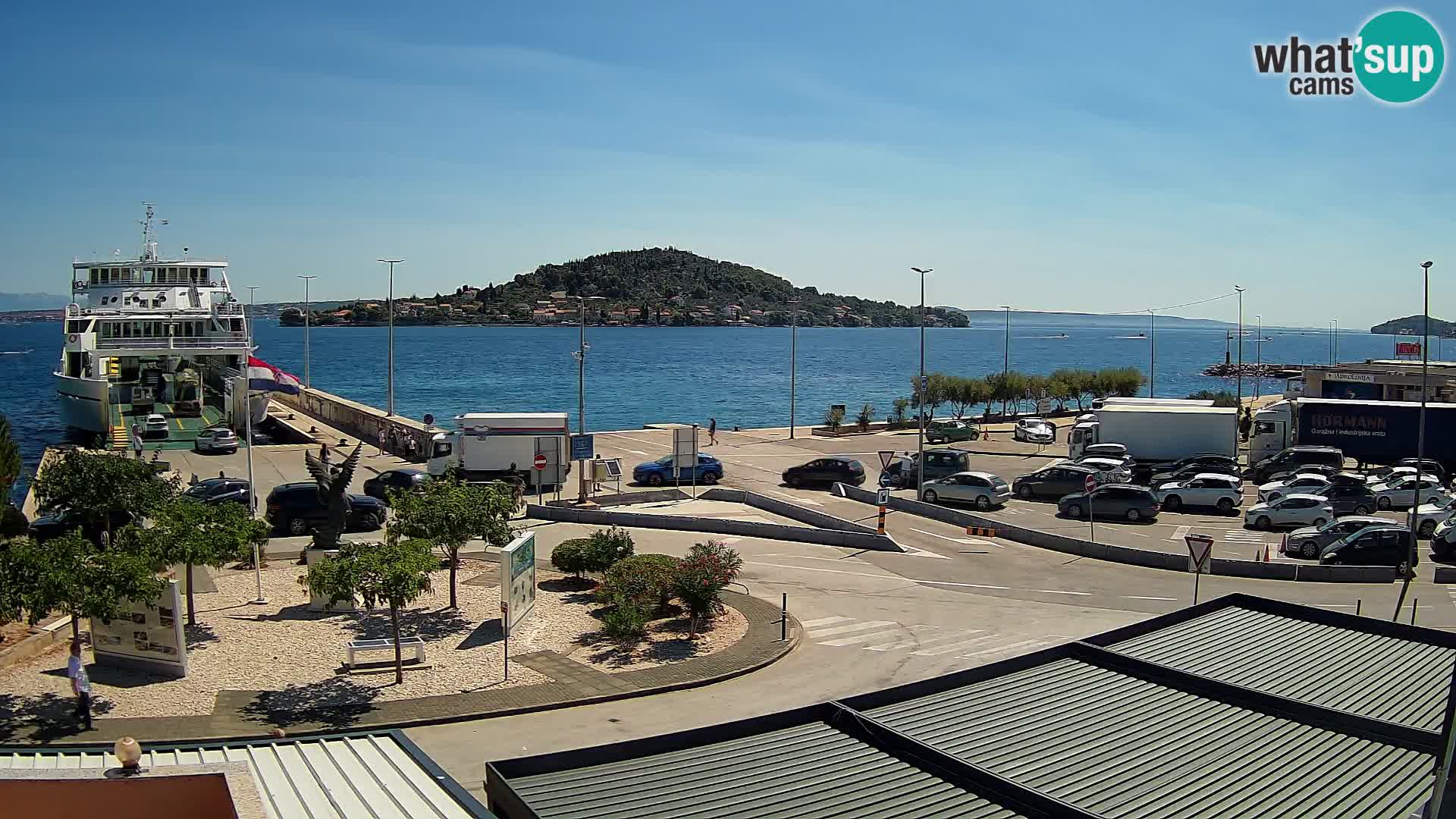 UGLJAN Webcam – Preko-Fähre nach Zadar