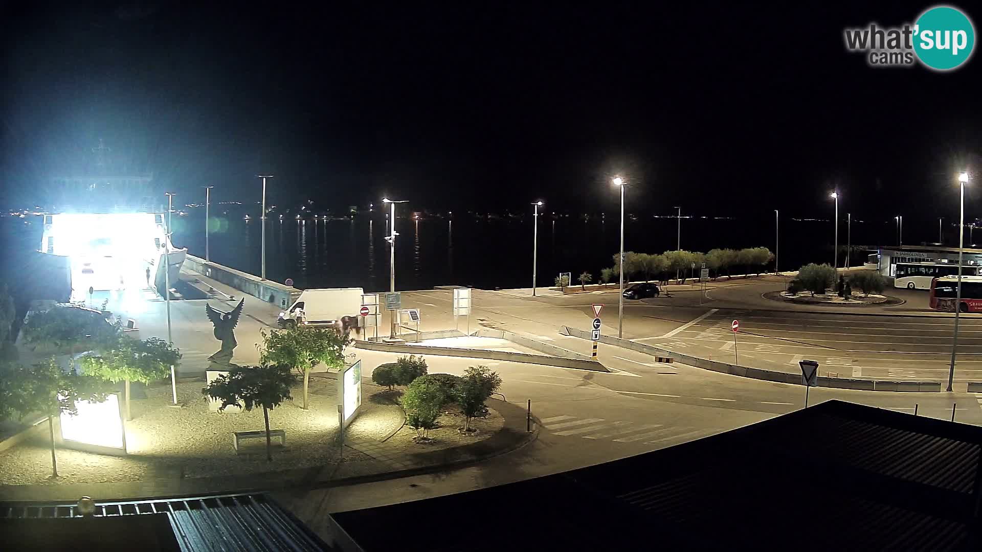 Webcam Ugljan – Preko Ferry to Zadar