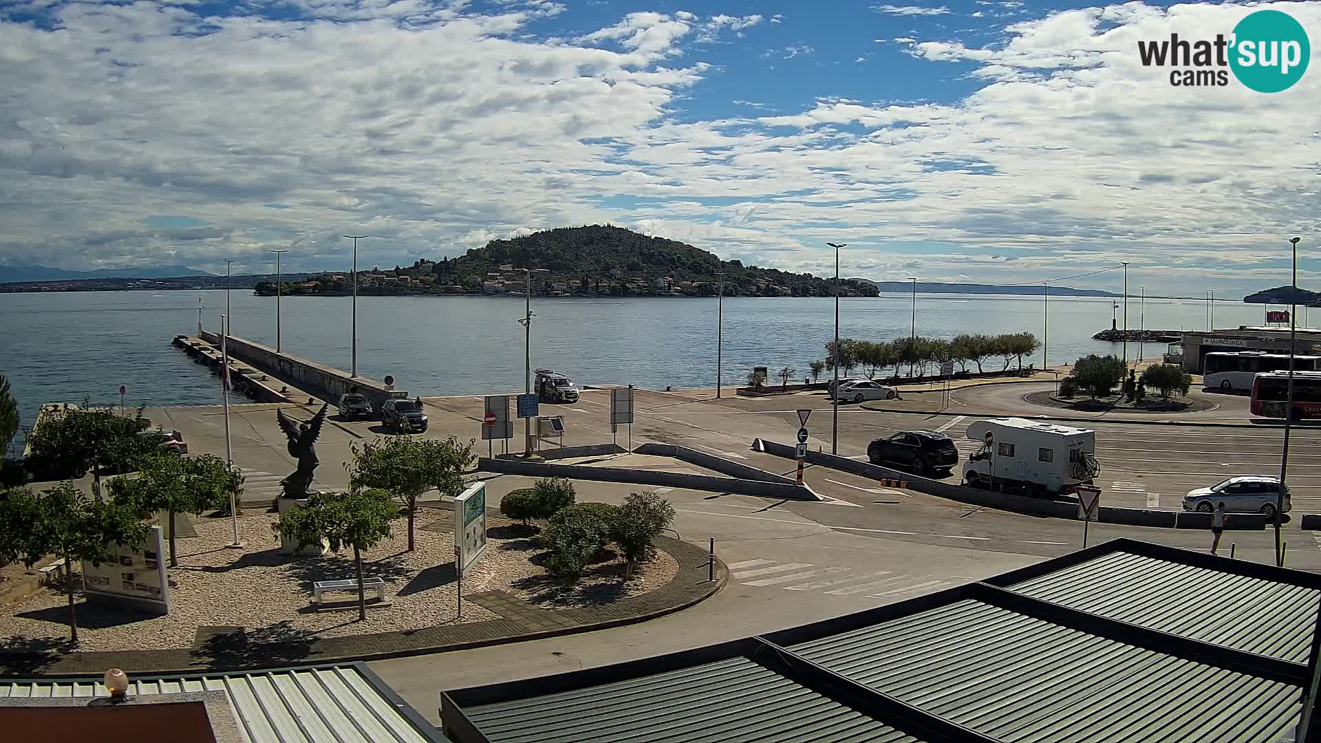Webcam Ugljan – Preko Ferry to Zadar