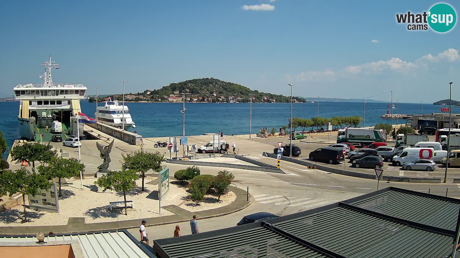 UGLJAN Webcam – Preko-Fähre nach Zadar