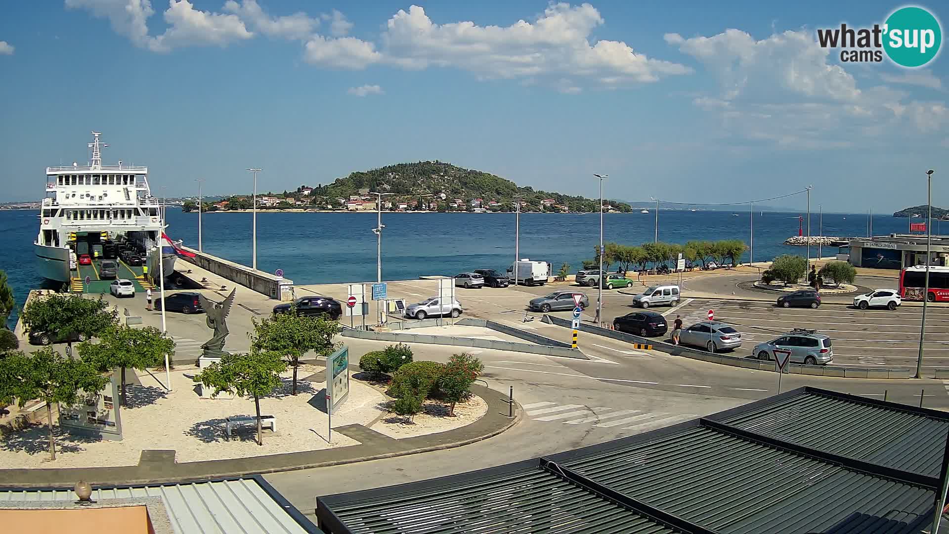 UGLJAN Webcam – Preko-Fähre nach Zadar