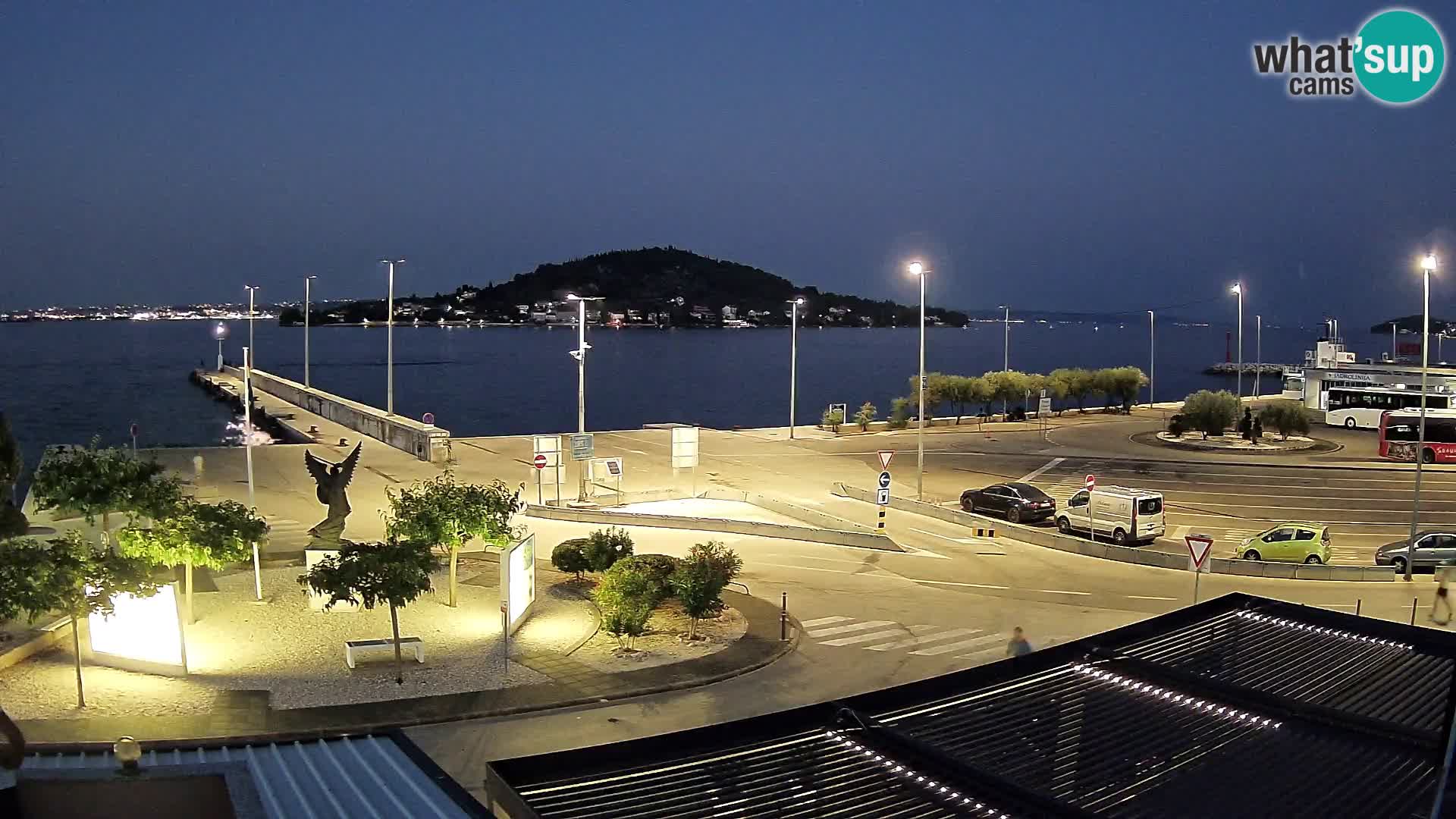 Spletna kamera Ugljan – trajekt Preko – Zadar