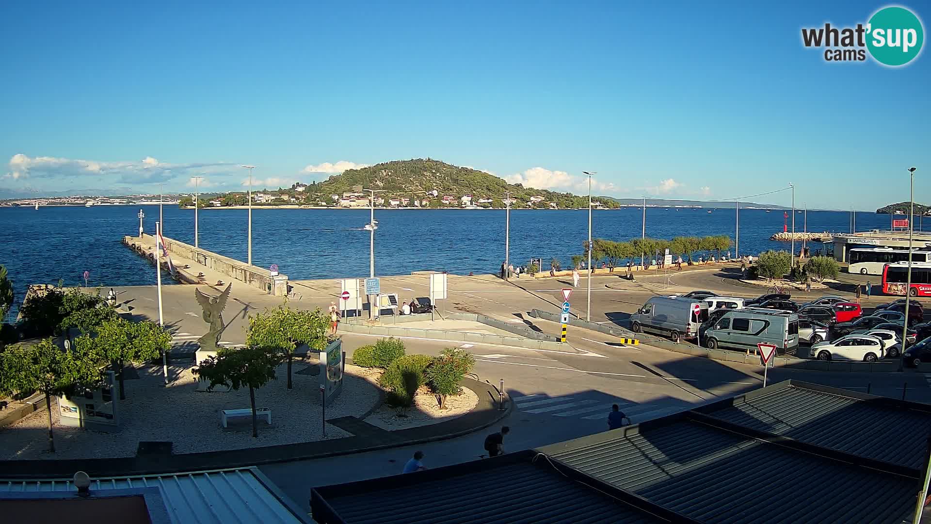 Web cam UGLJAN – Ferry de Preko à Zadar