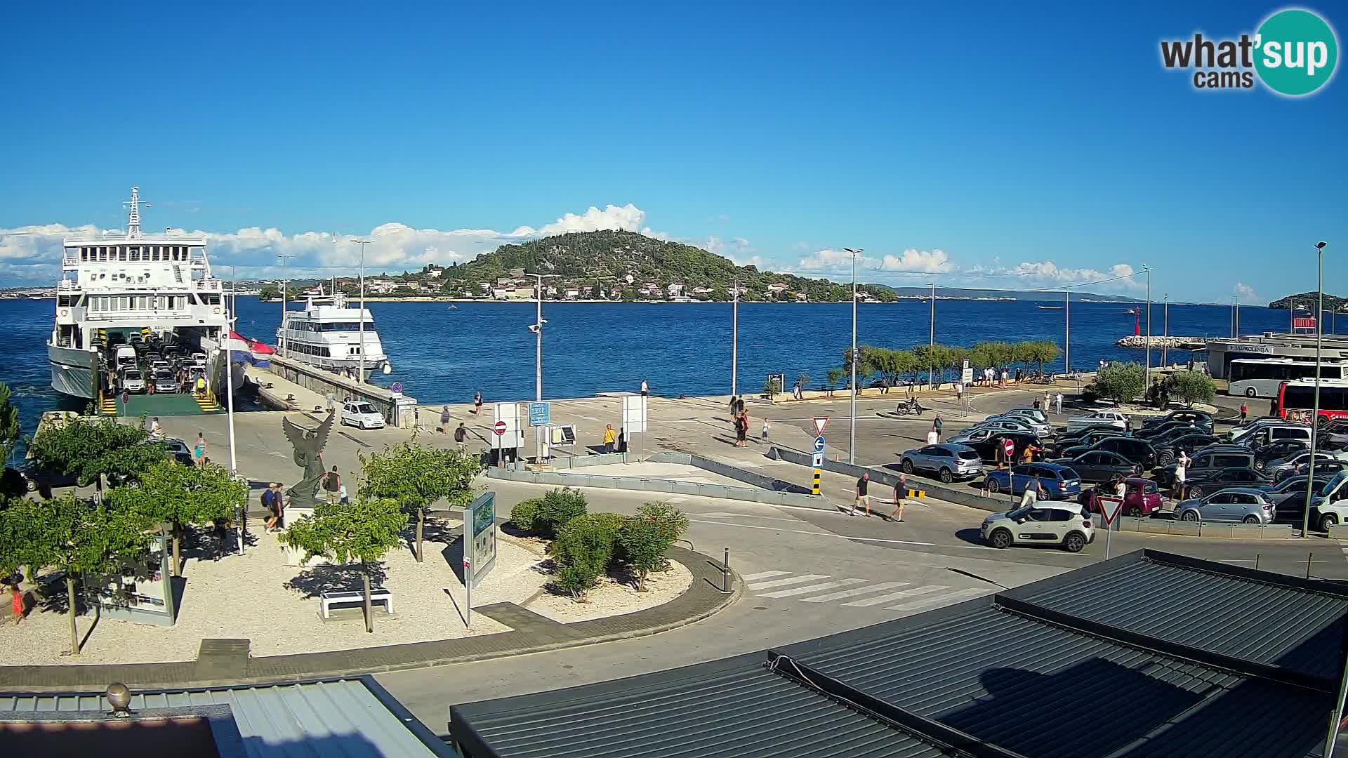 Cámara web UGLJAN – Transportar de Preko a Zadar
