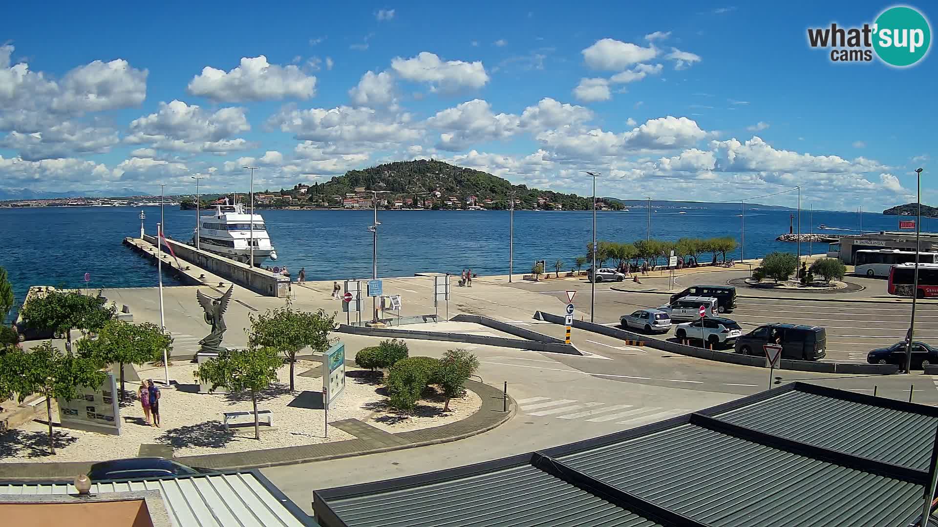Webcam Ugljan – Preko Ferry to Zadar