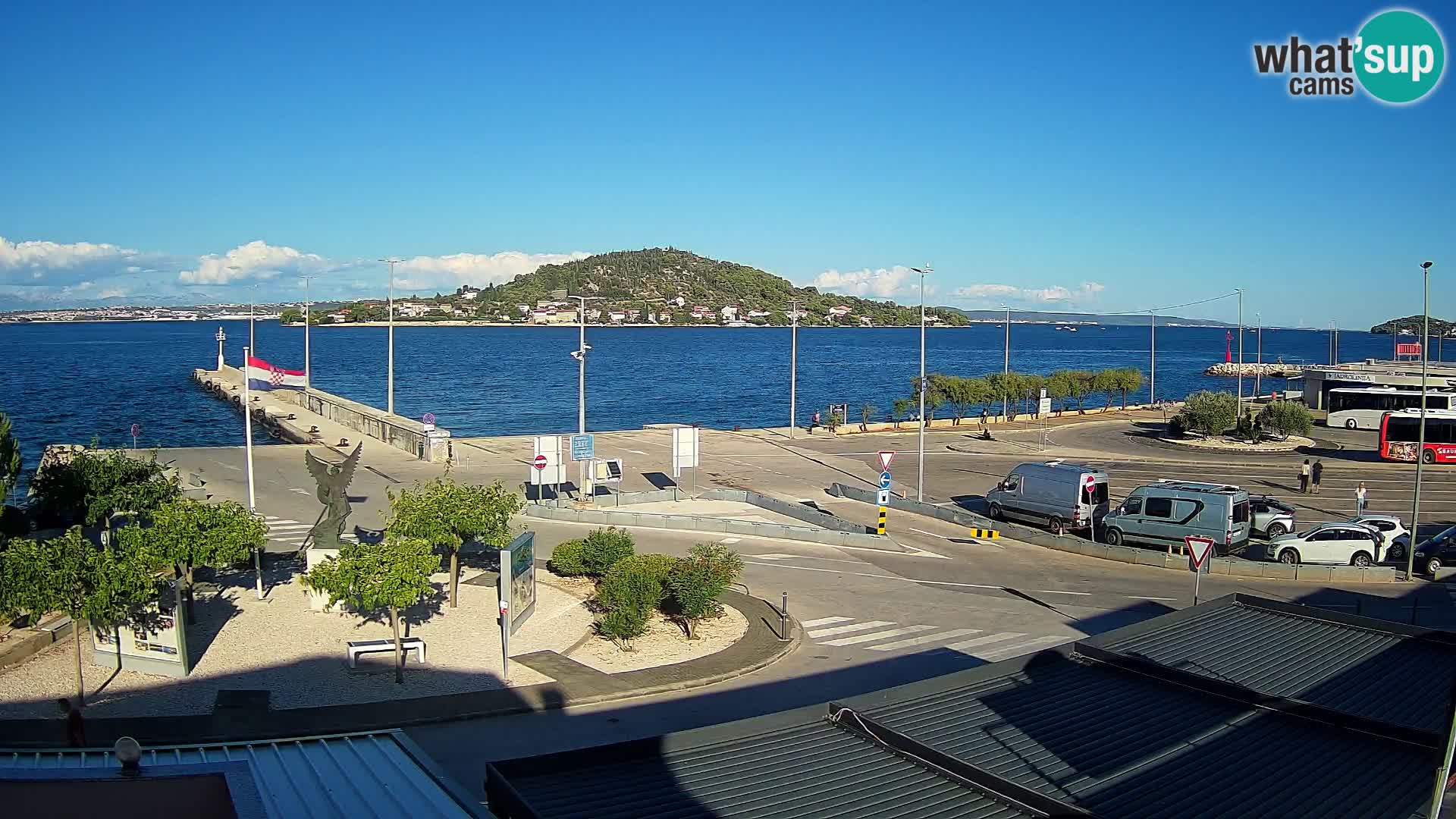 UGLJAN Webcam – Preko-Fähre nach Zadar
