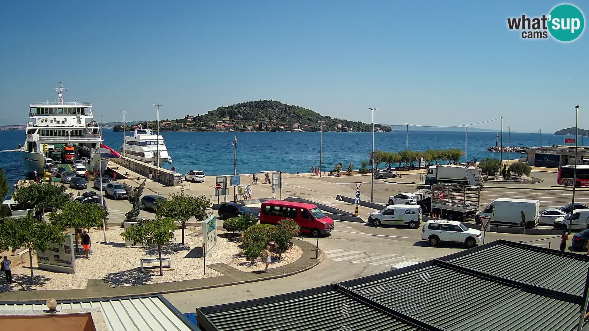 UGLJAN Webcam – Preko-Fähre nach Zadar