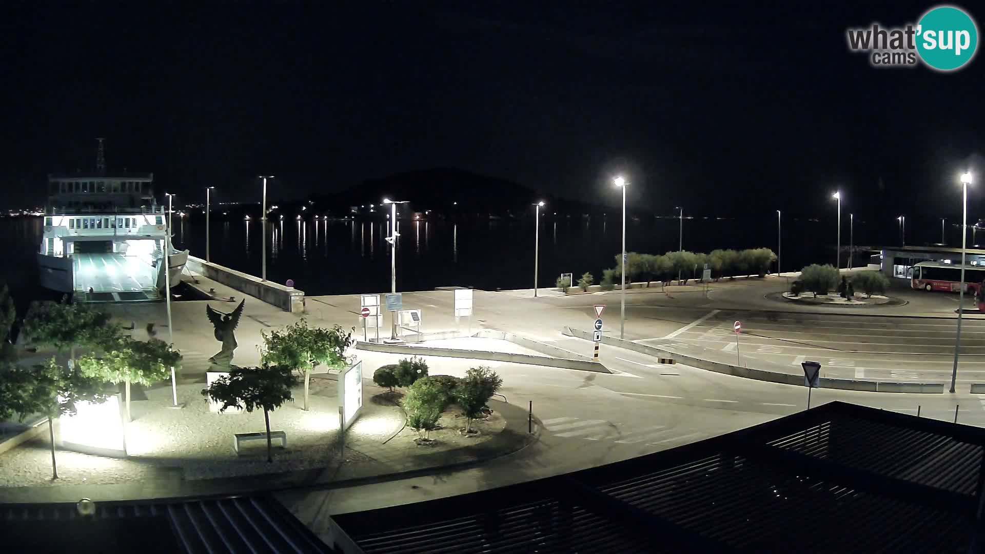 Web kamera Ugljan – Preko trajekt za Zadar