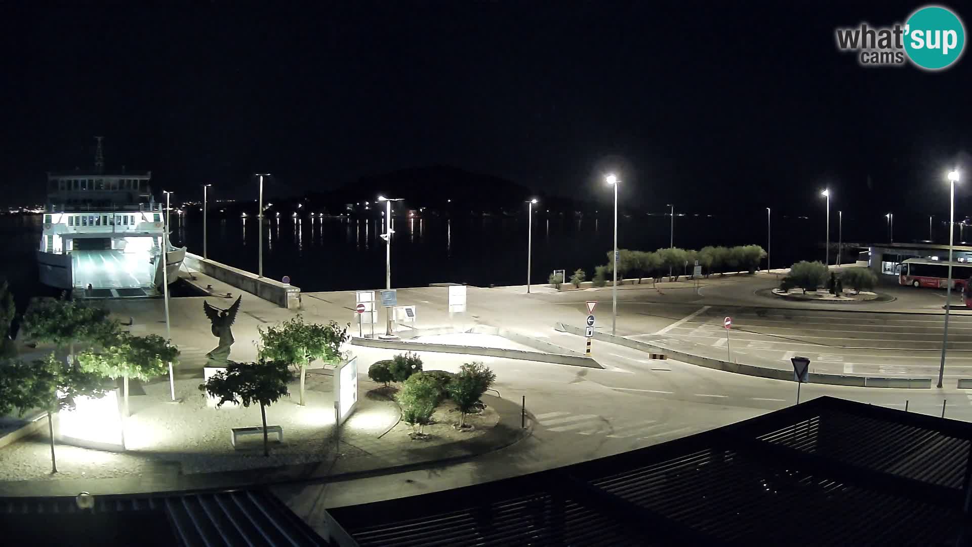 Web kamera Ugljan – Preko trajekt za Zadar