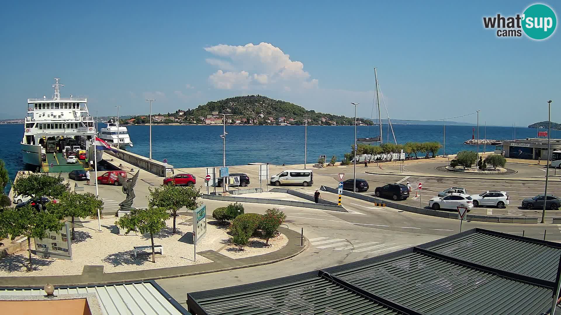 UGLJAN Webcam – Preko-Fähre nach Zadar
