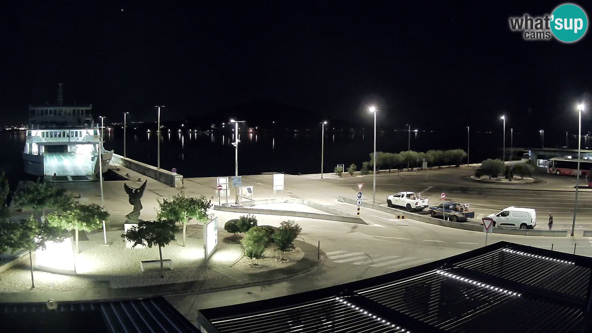 Web kamera Ugljan – Preko trajekt za Zadar