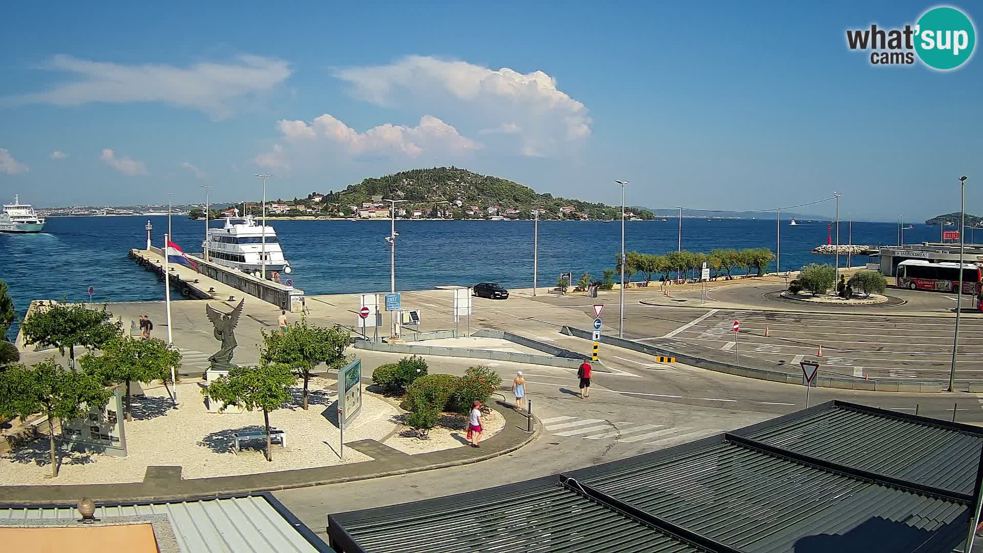 Web cam UGLJAN – Ferry de Preko à Zadar