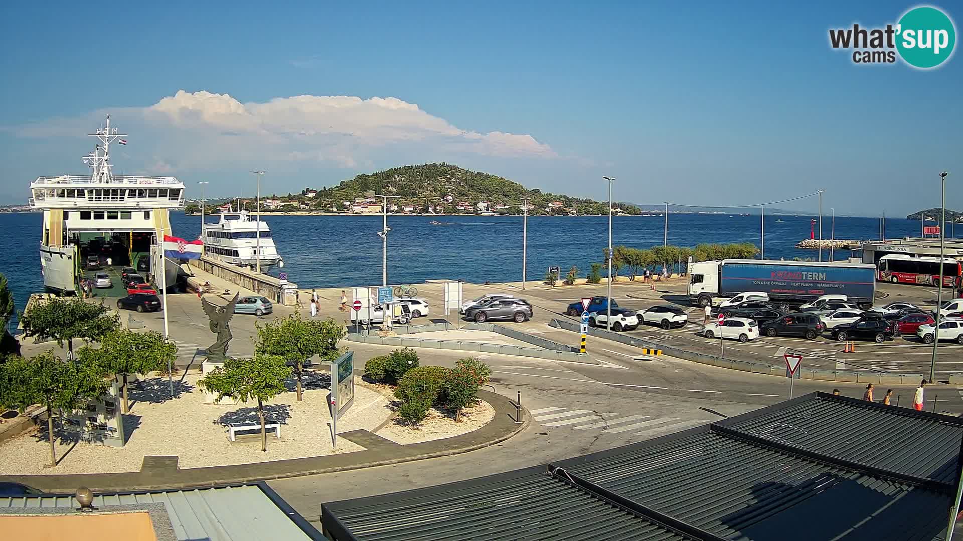 UGLJAN Webcam – Preko-Fähre nach Zadar