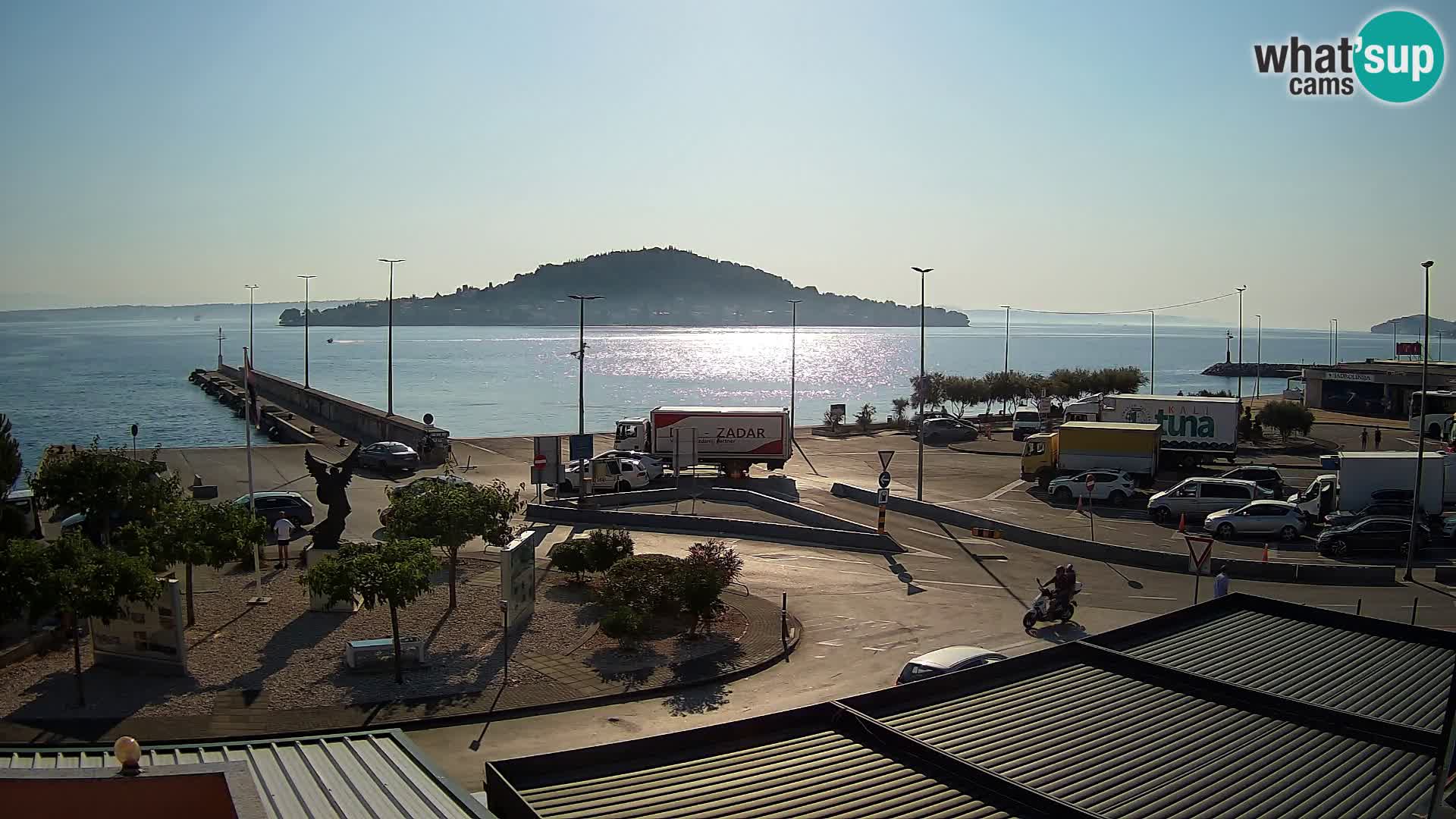 Cámara web UGLJAN – Transportar de Preko a Zadar