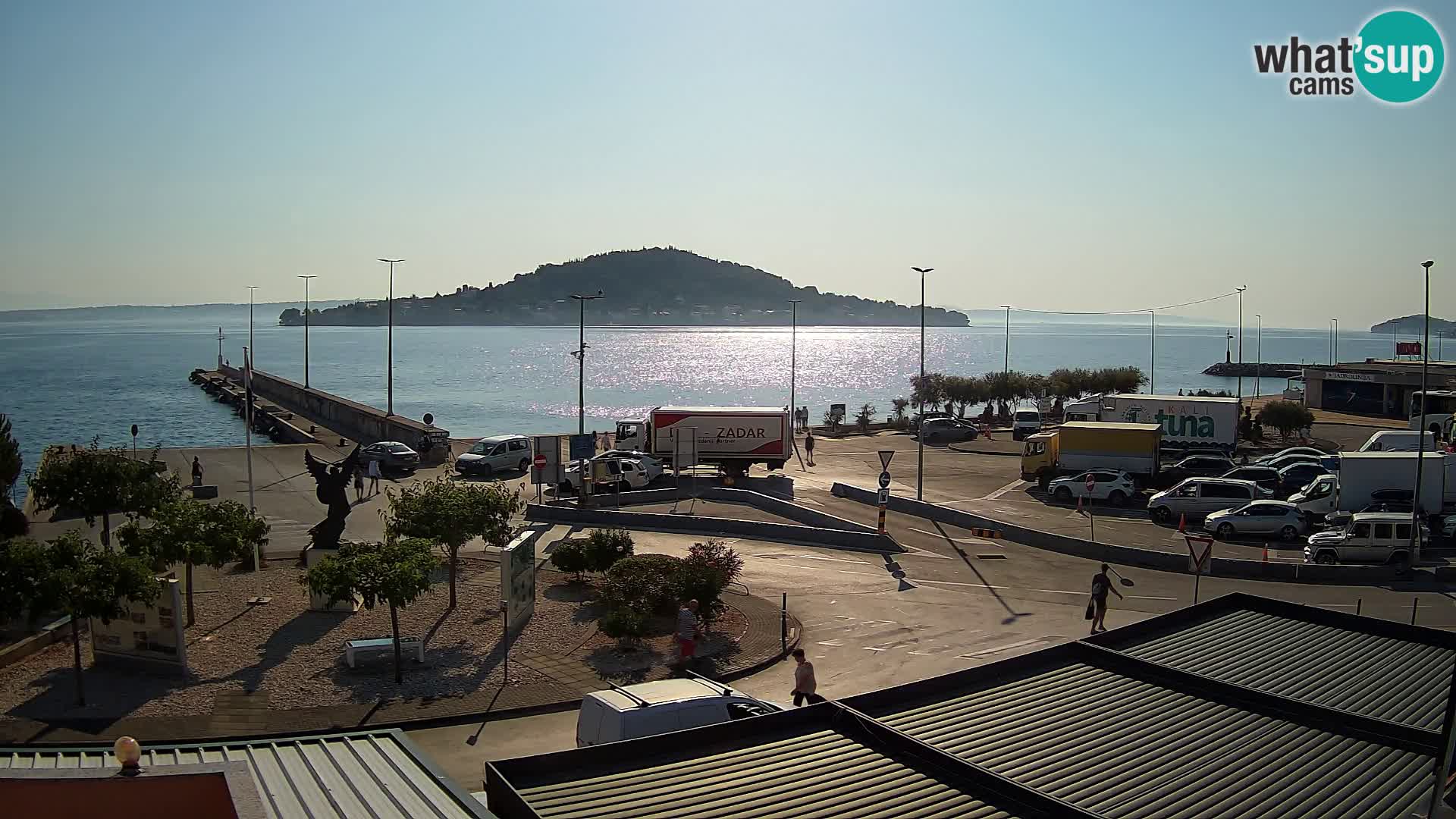 Web cam UGLJAN – Ferry de Preko à Zadar