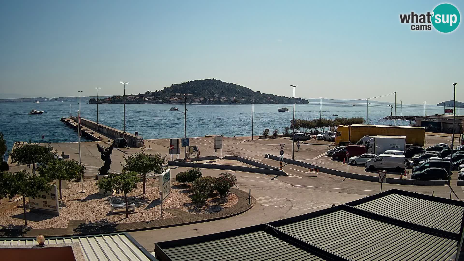 Web cam UGLJAN – Ferry de Preko à Zadar