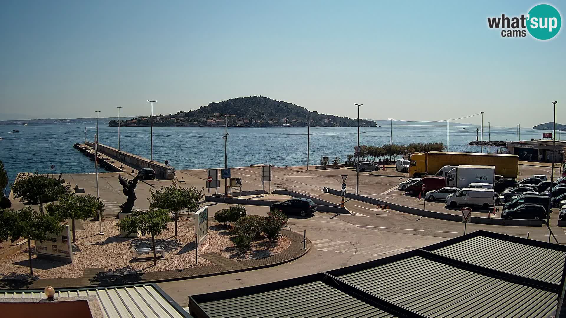 Web cam UGLJAN – Ferry de Preko à Zadar
