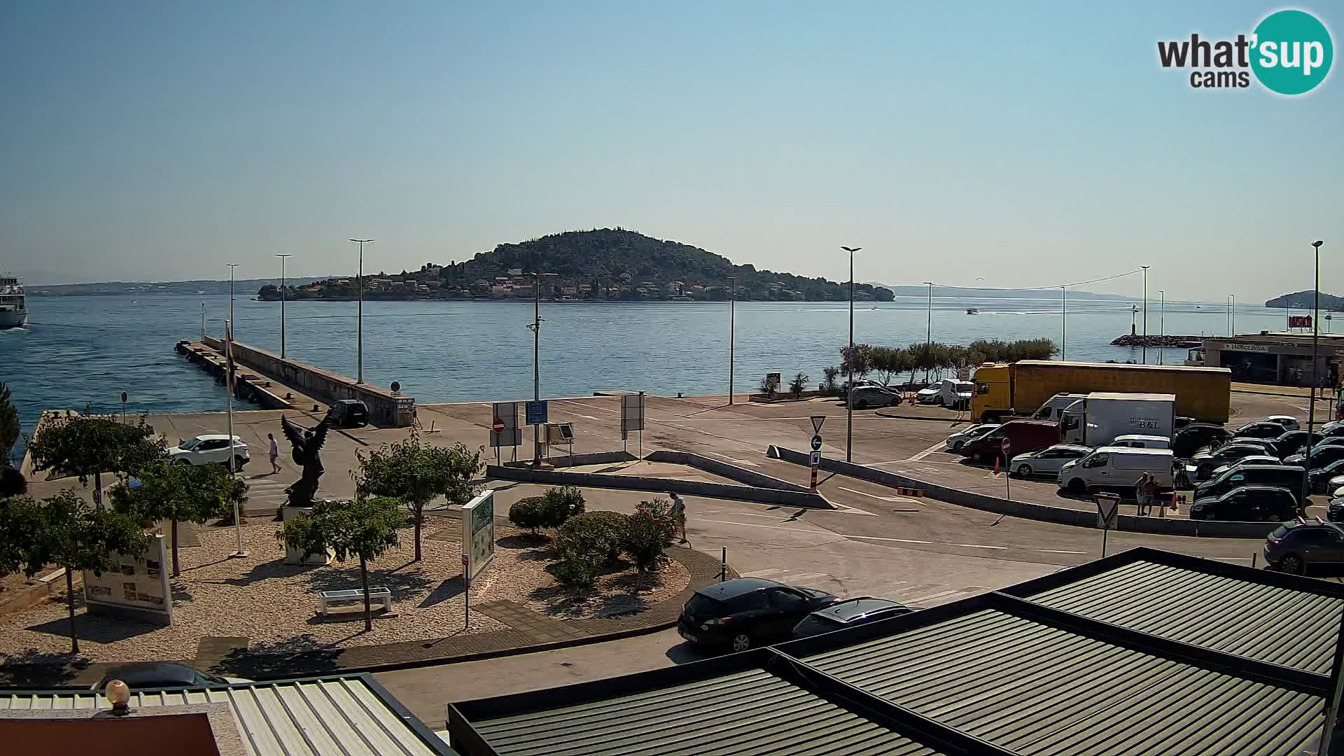 Web cam UGLJAN – Ferry de Preko à Zadar