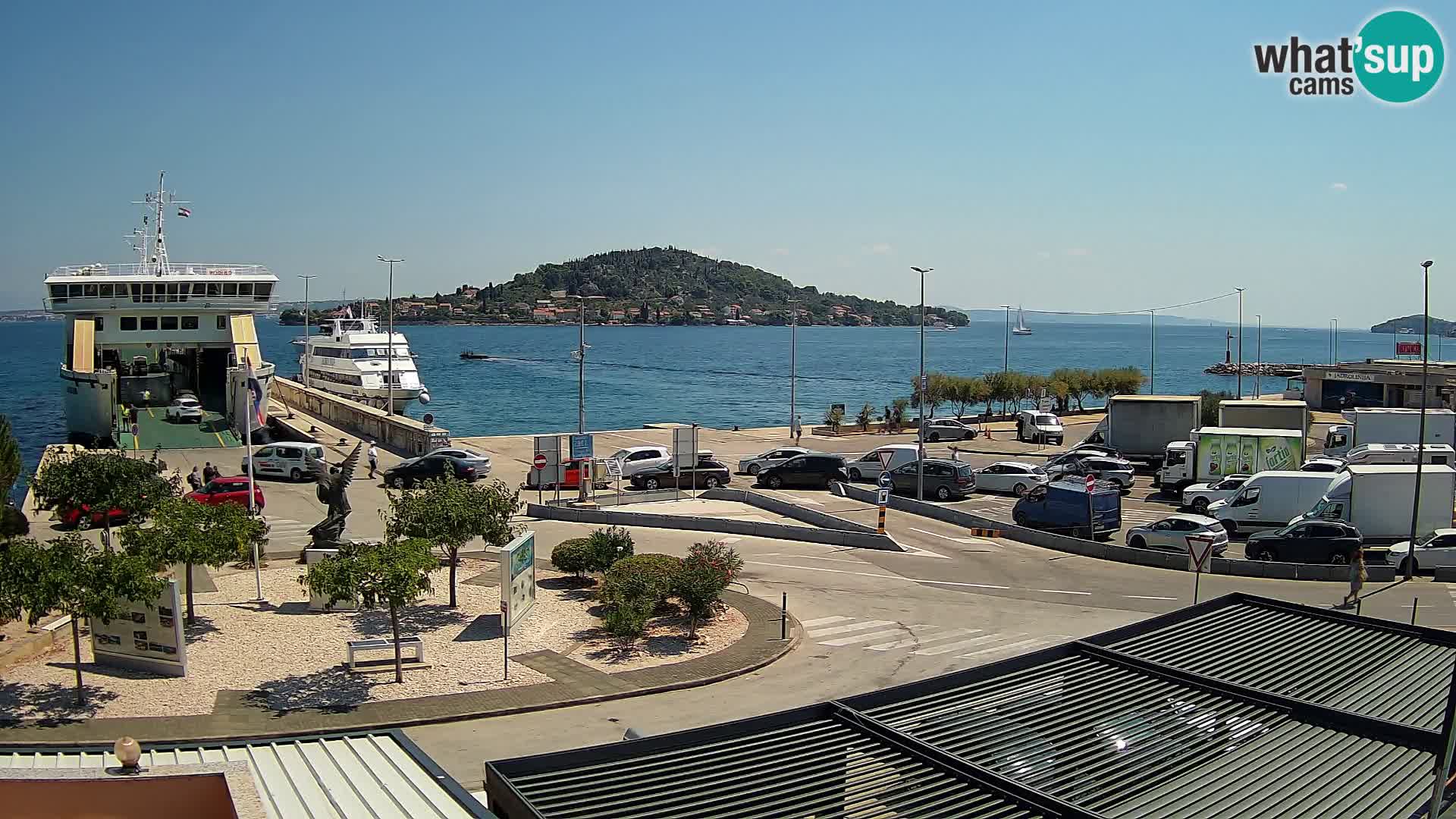 UGLJAN Webcam – Preko-Fähre nach Zadar