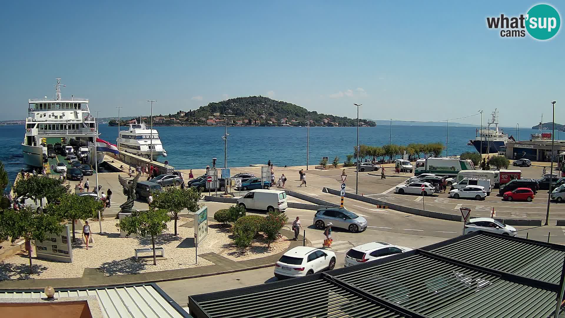 Web cam UGLJAN – Ferry de Preko à Zadar