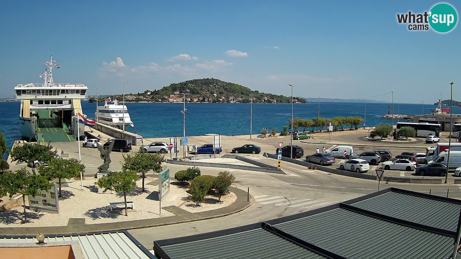 Web cam UGLJAN – Ferry de Preko à Zadar