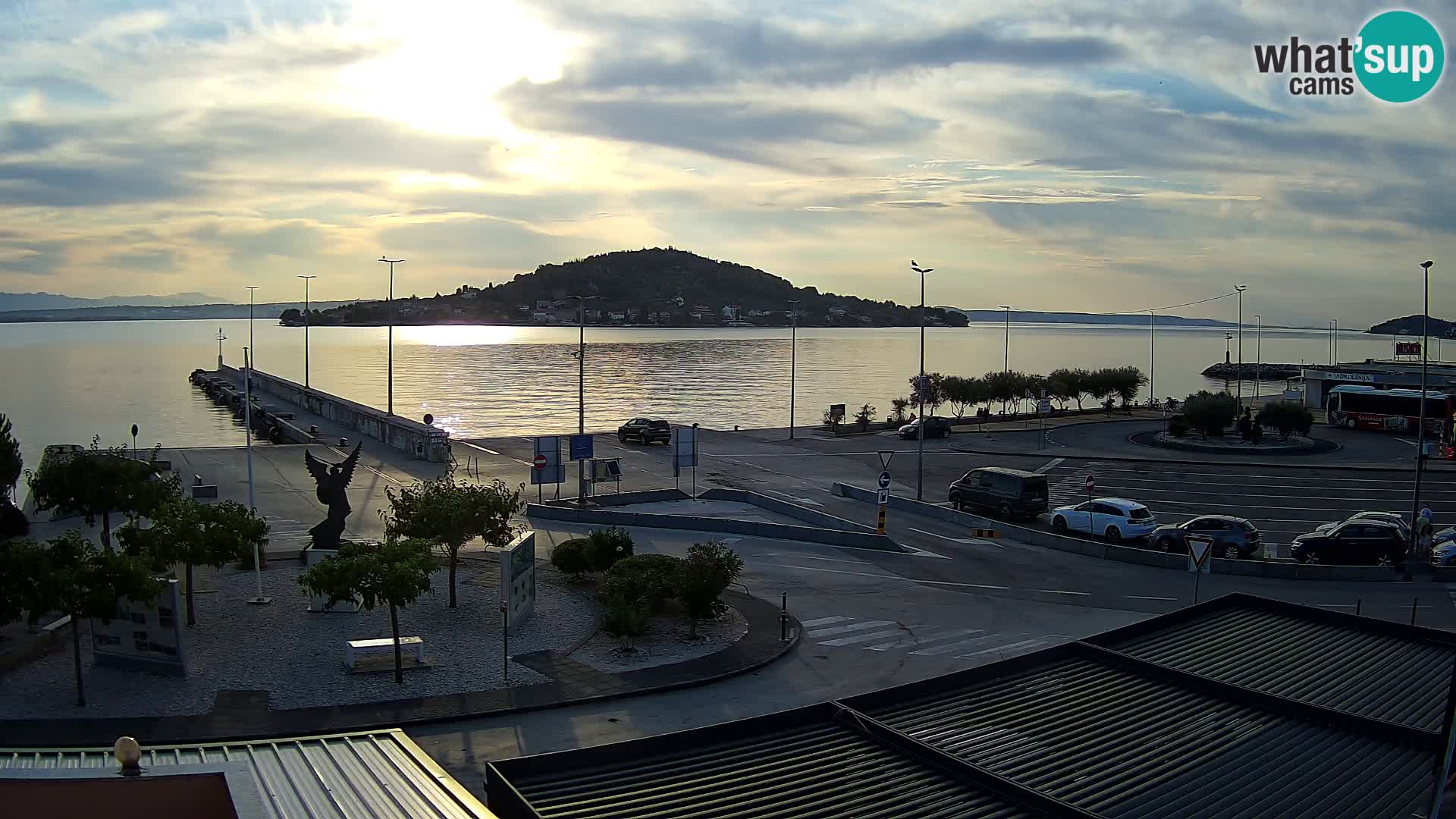 Webcam Ugljan – Preko Ferry to Zadar