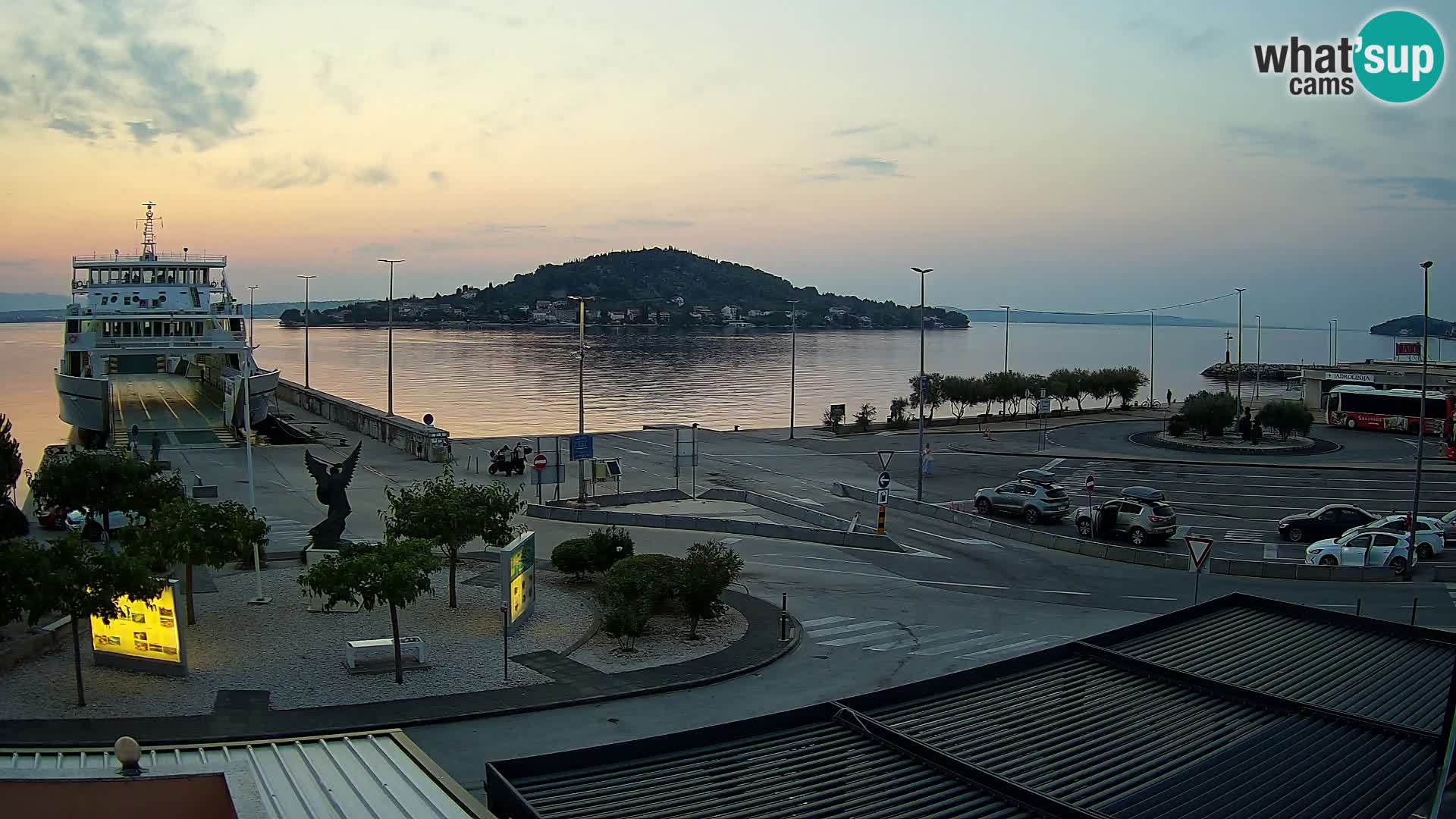 Webcam Ugljan – Preko Ferry to Zadar