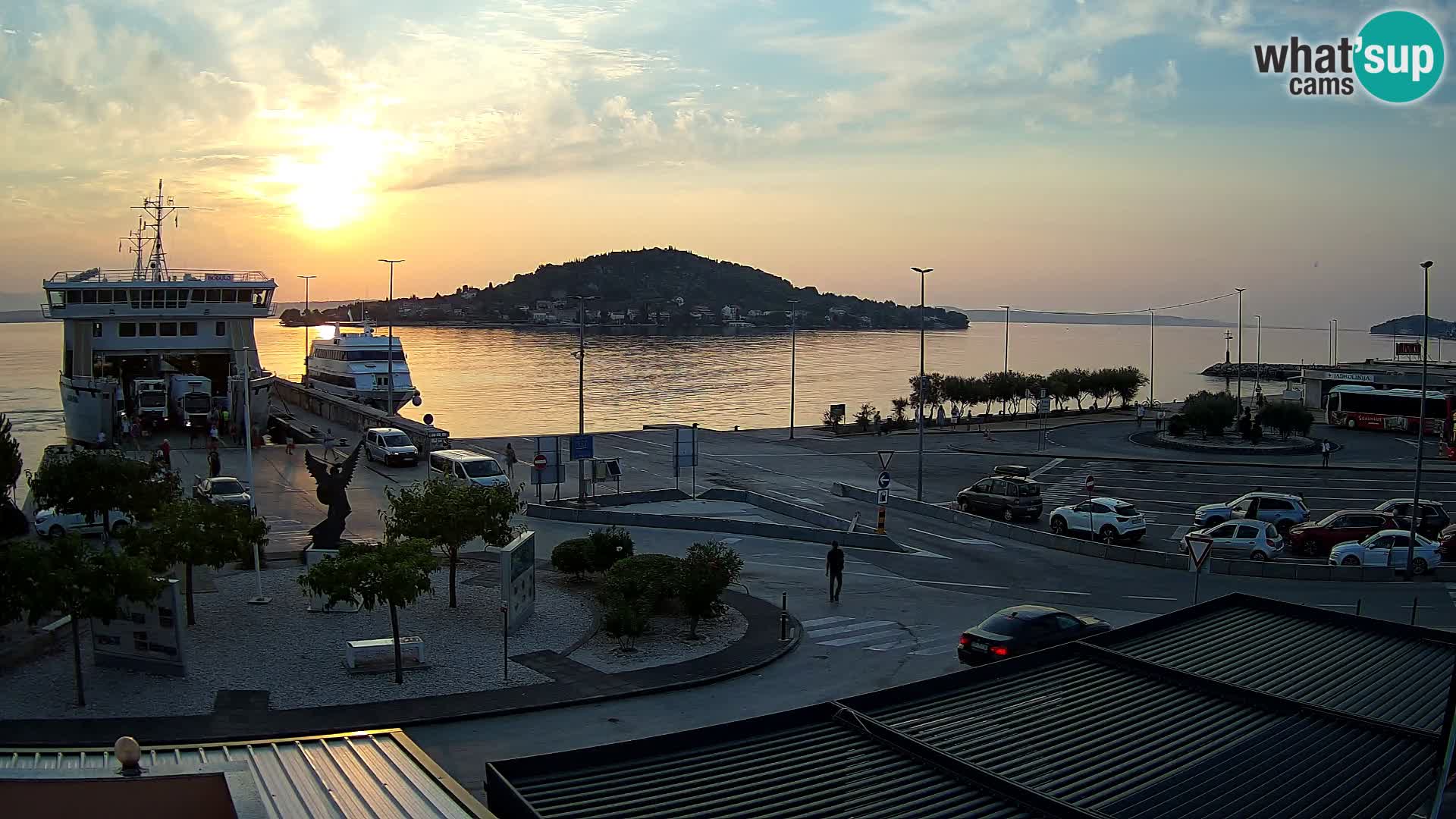 Web cam UGLJAN – Ferry de Preko à Zadar