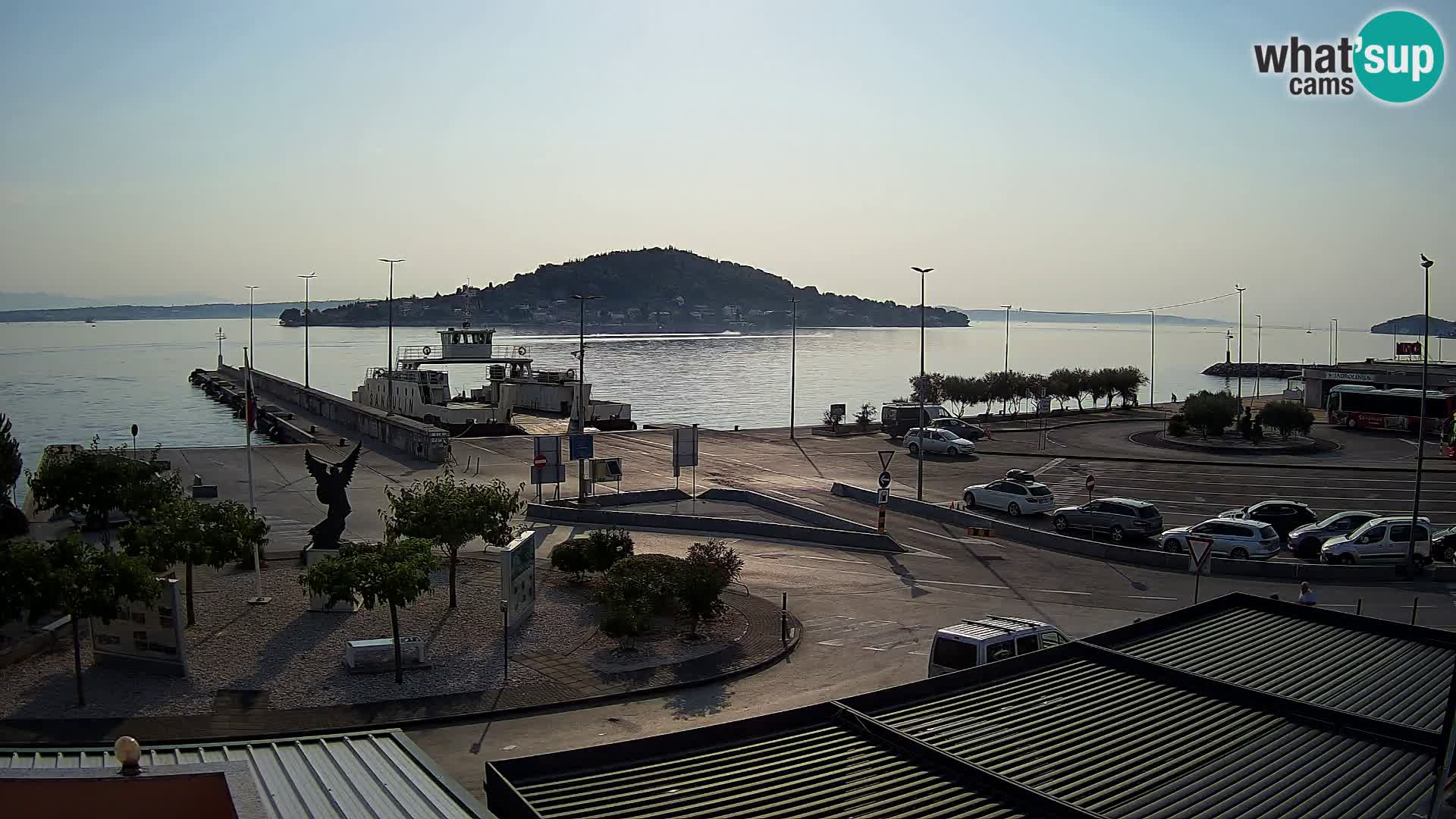 Webcam Ugljan – Preko Ferry to Zadar