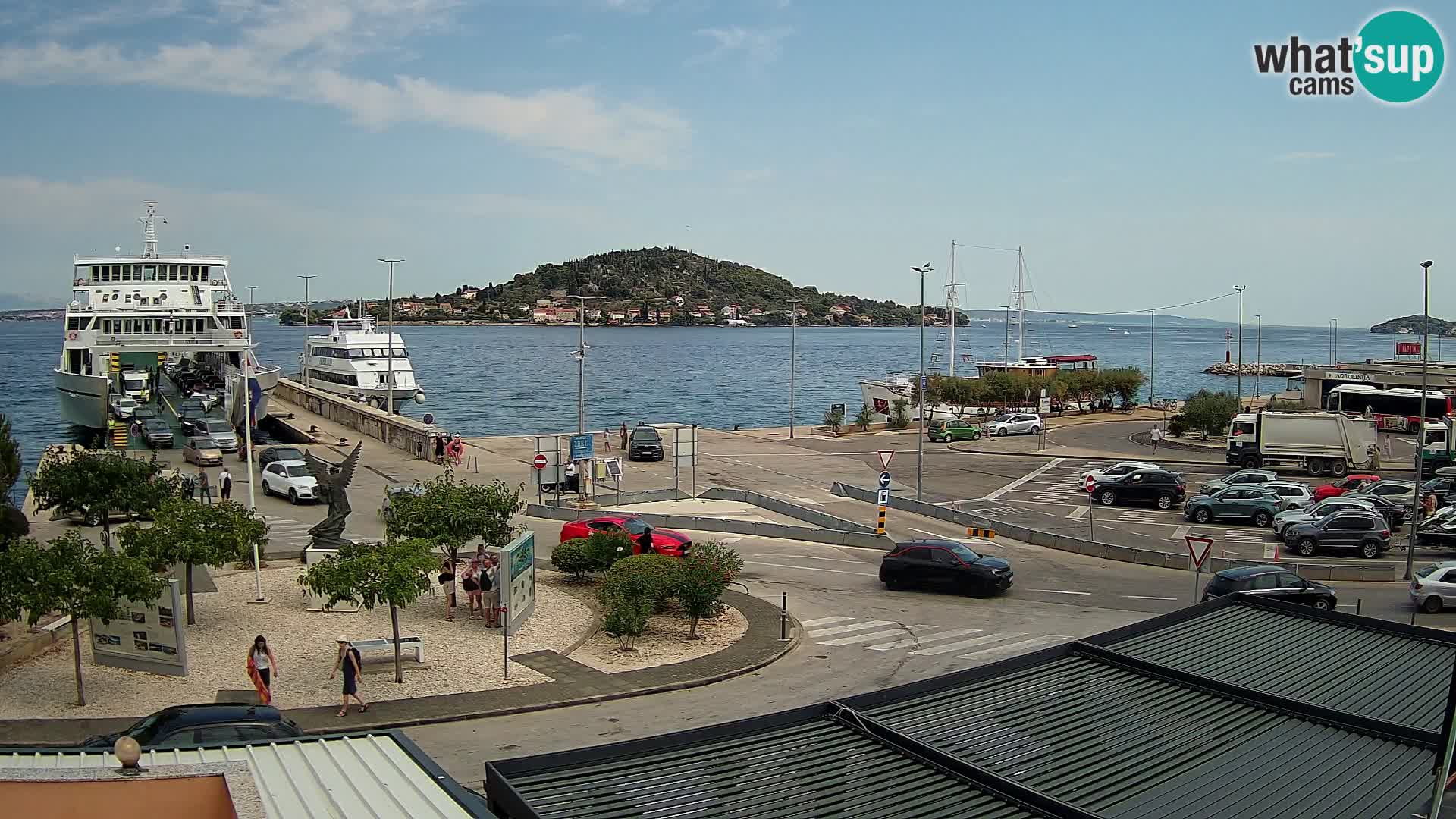 UGLJAN Webcam – Preko-Fähre nach Zadar