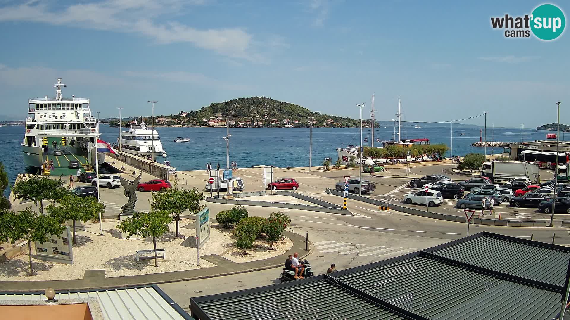 UGLJAN Webcam – Preko-Fähre nach Zadar