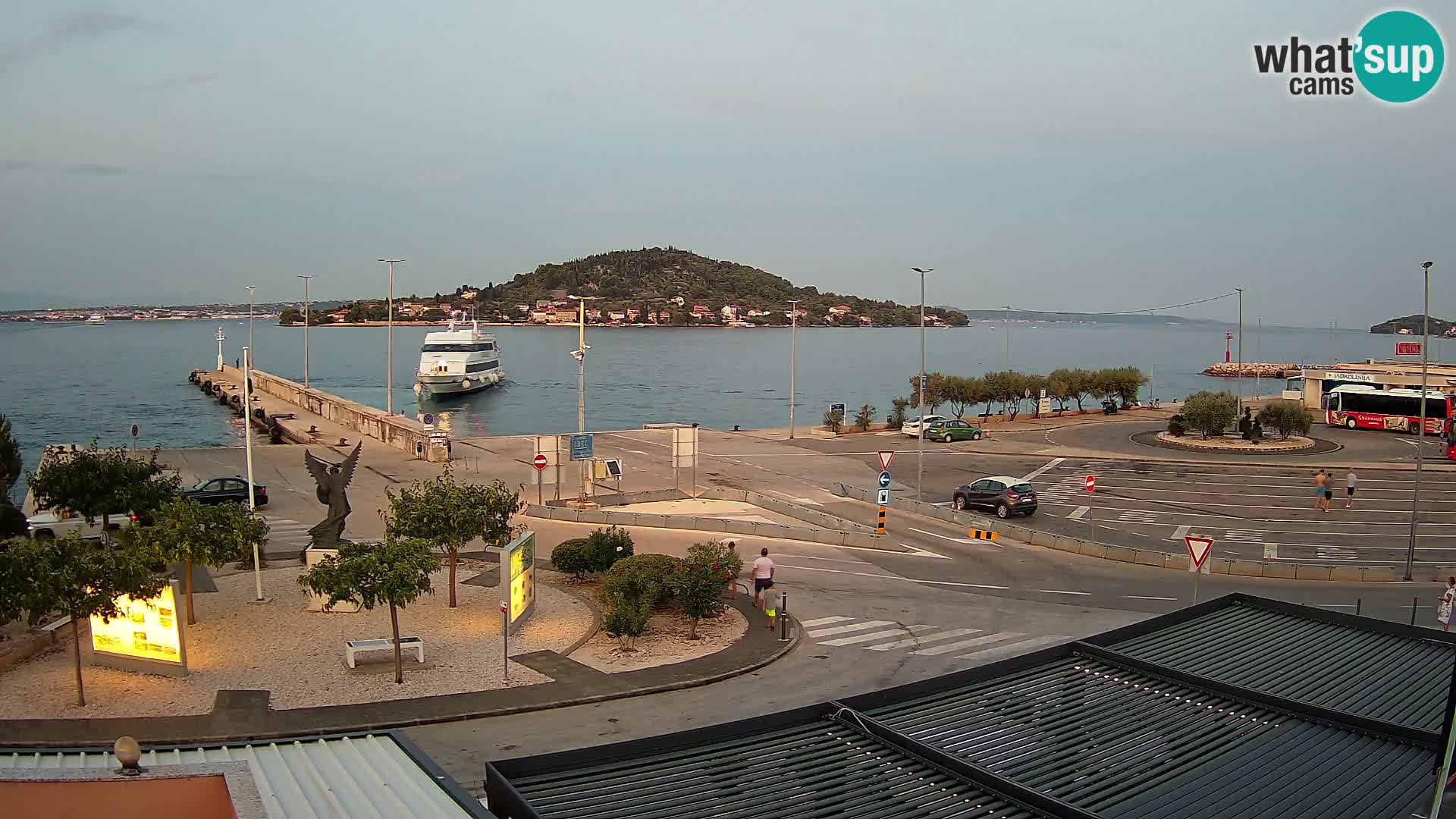 Web cam UGLJAN – Ferry de Preko à Zadar