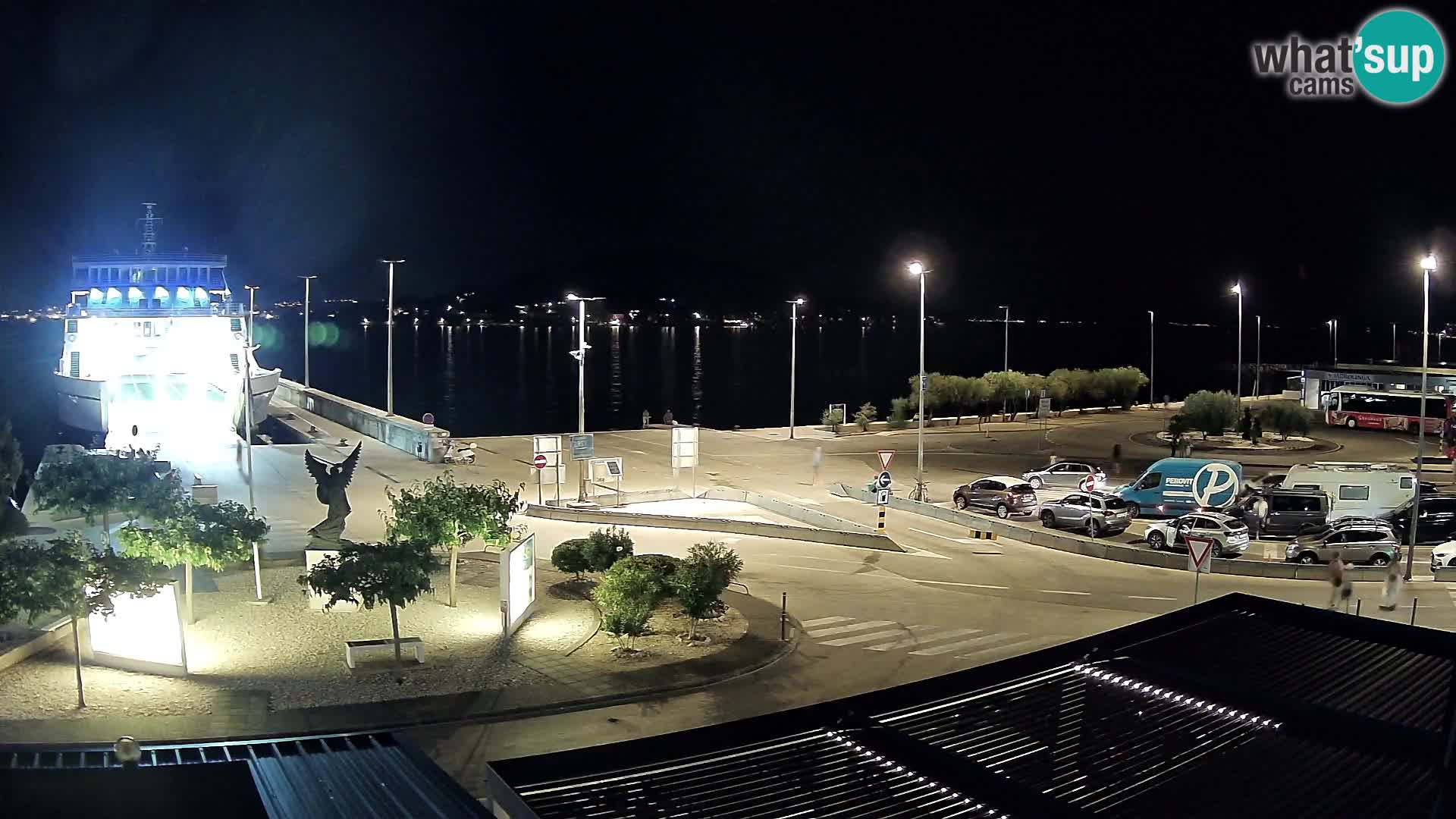 Spletna kamera Ugljan – trajekt Preko – Zadar