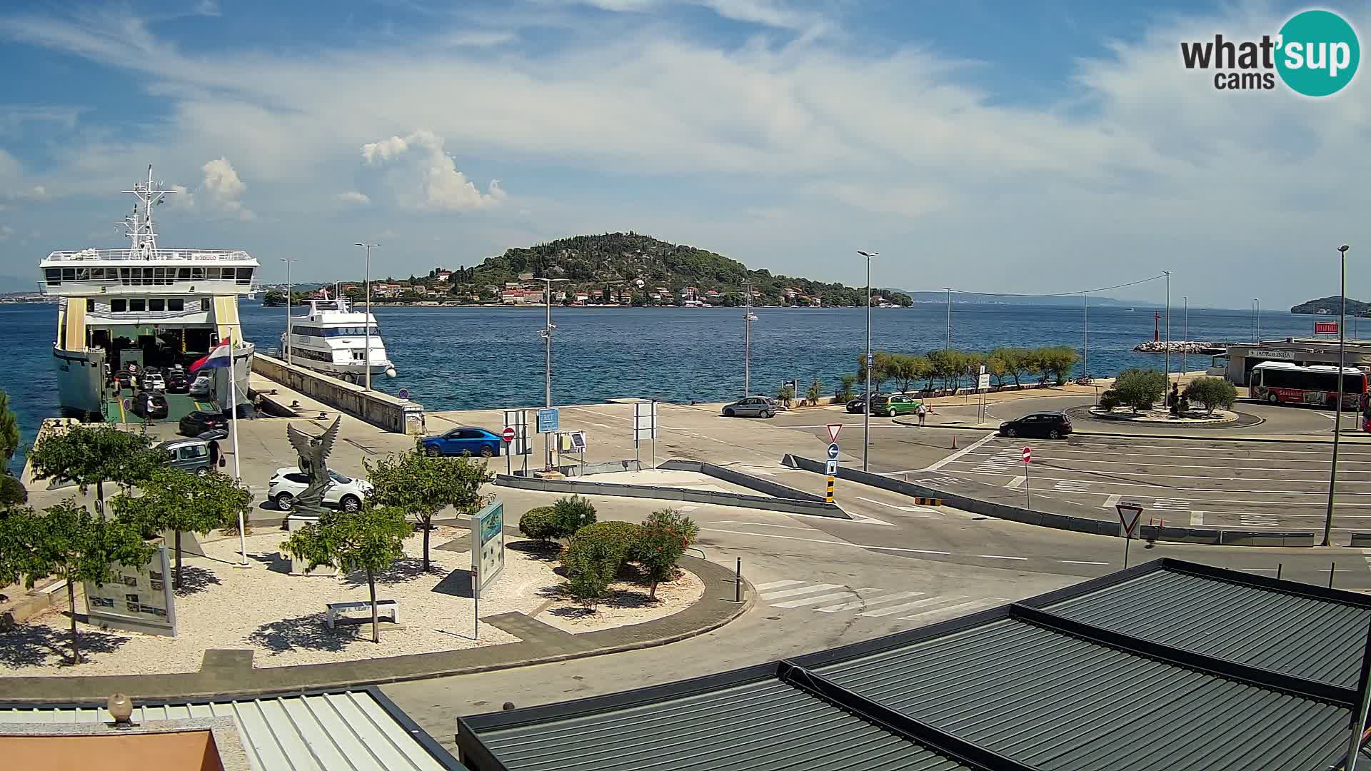 UGLJAN Webcam – Preko-Fähre nach Zadar
