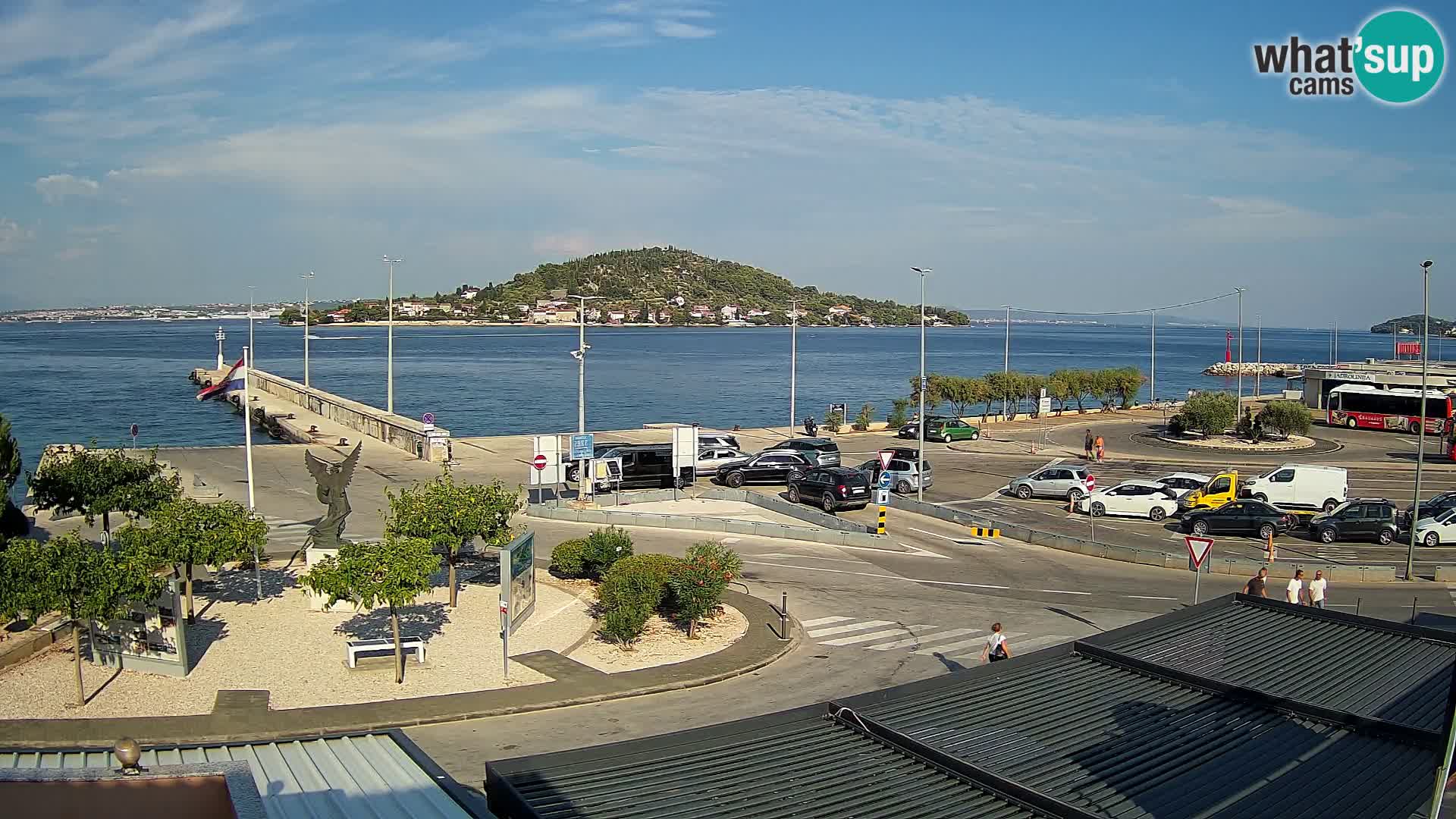 Web cam UGLJAN – Ferry de Preko à Zadar