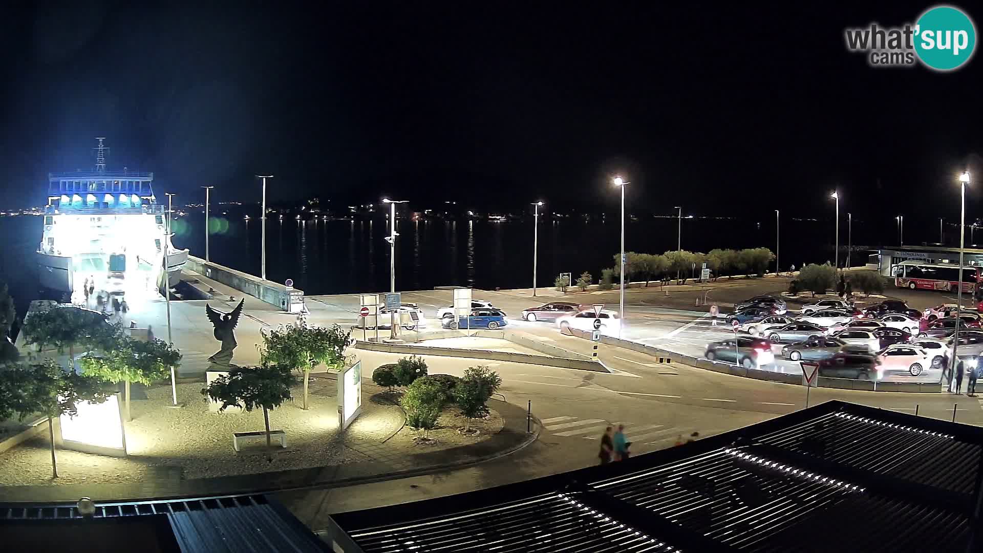 Webcam Ugljan – Preko Ferry to Zadar
