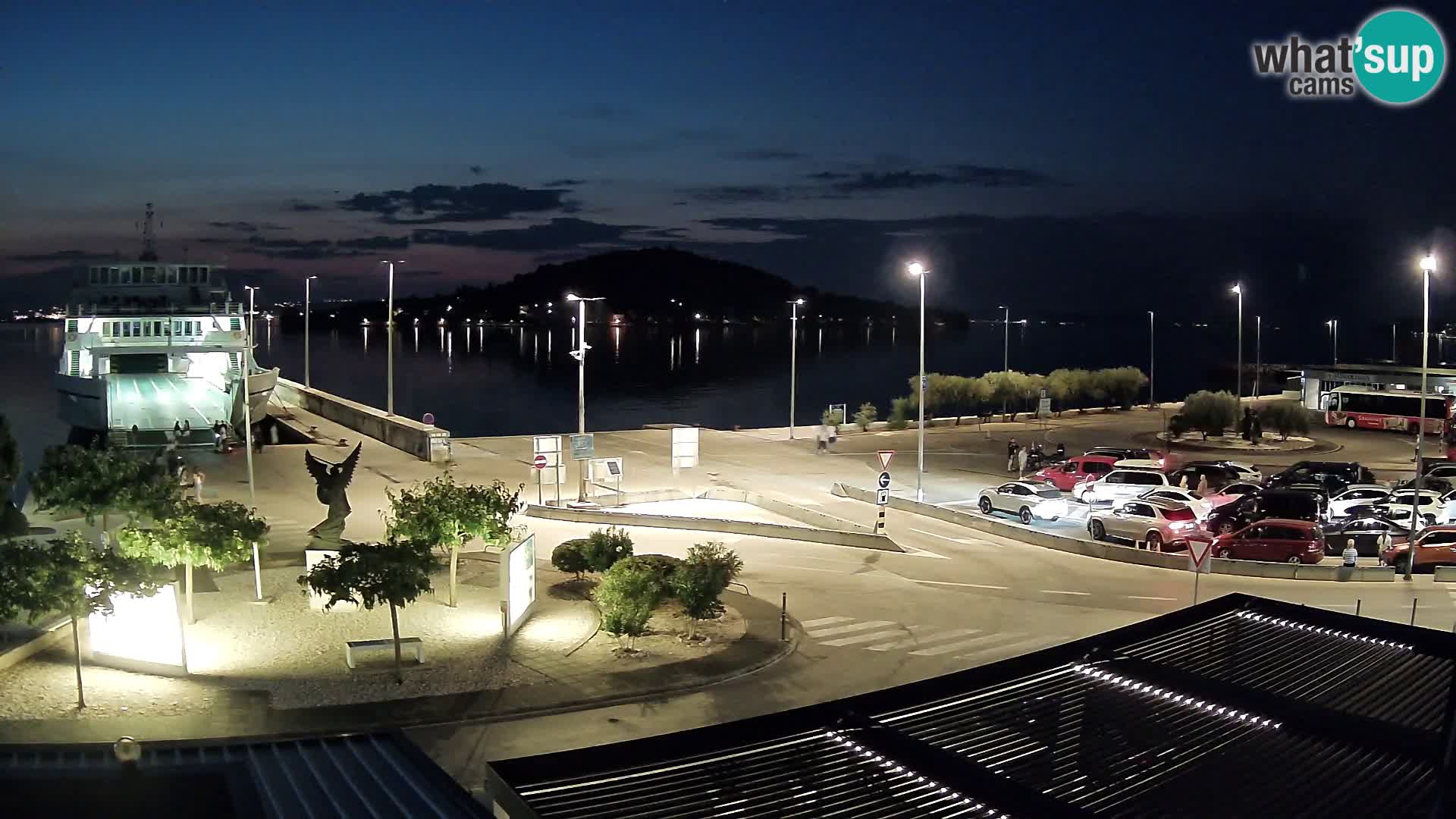 Web kamera Ugljan – Preko trajekt za Zadar
