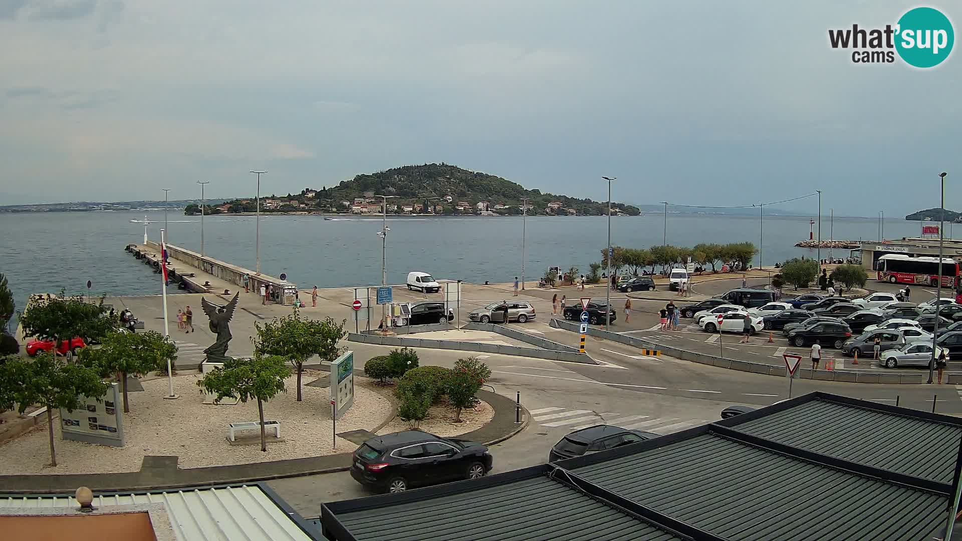 Webcam Ugljan – Preko Ferry to Zadar