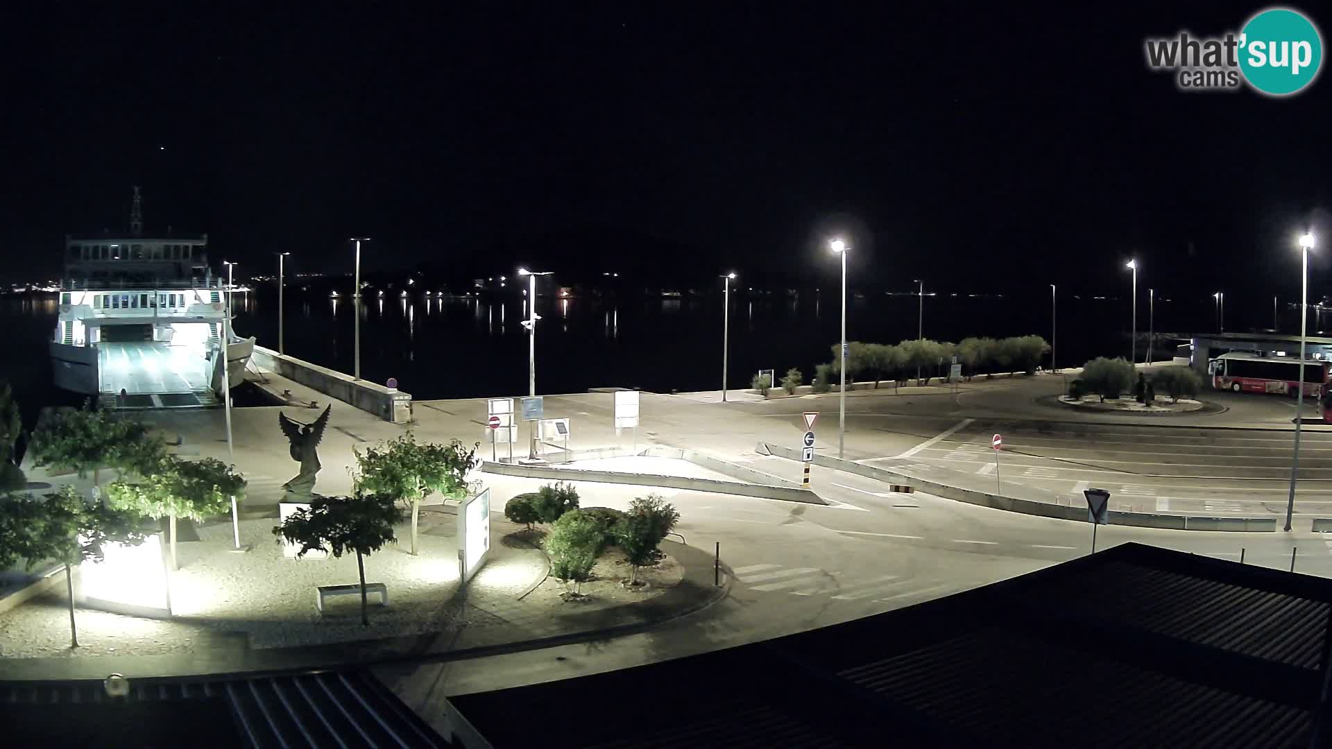 Webcam Ugliano – terminal traghetto da Preko a Zara