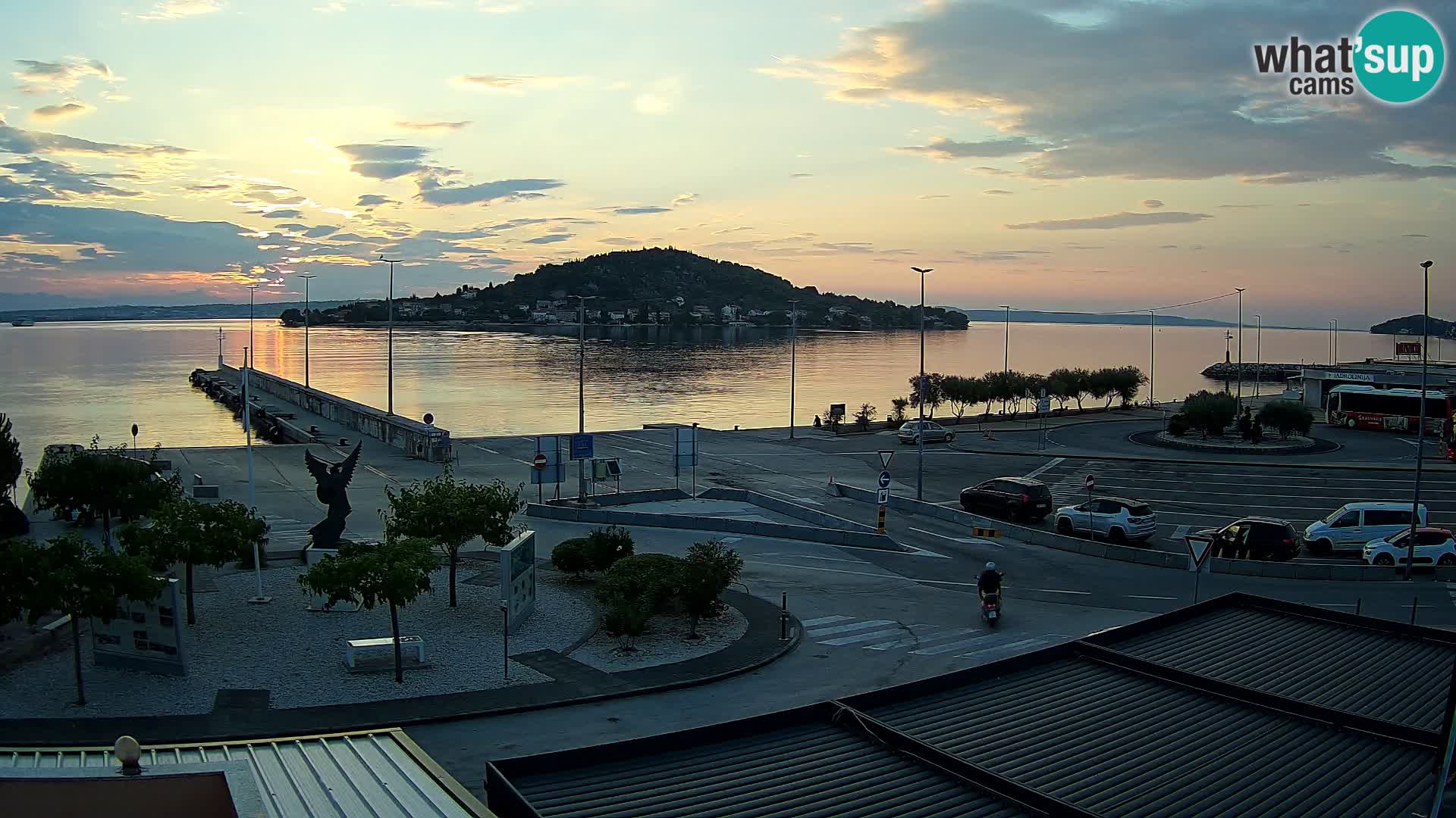 Spletna kamera Ugljan – trajekt Preko – Zadar